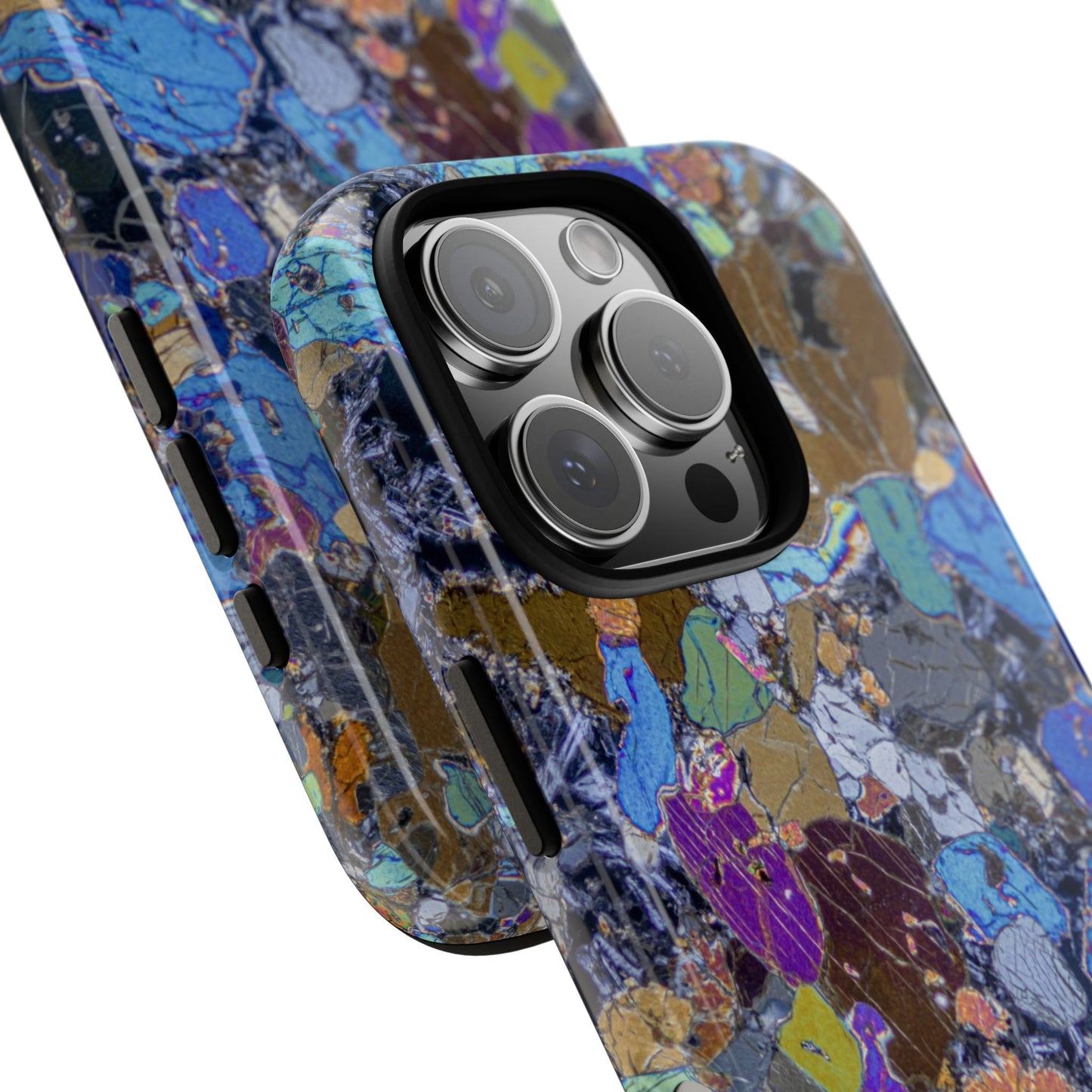 Gabbro Pyroxene/Olivine Colorful Tough Phone Case