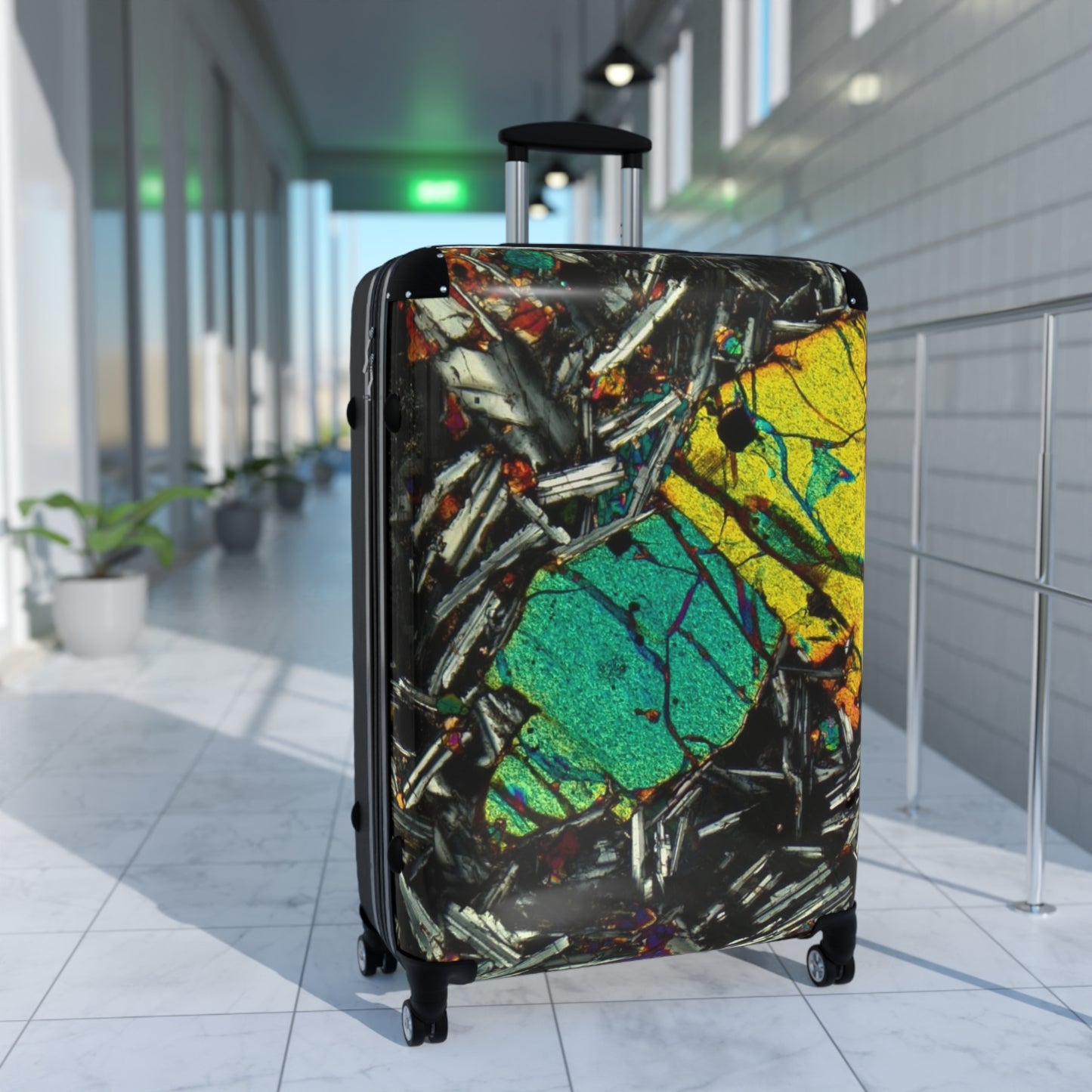 Olivine in Basalt 2.0 Travel Suitcase