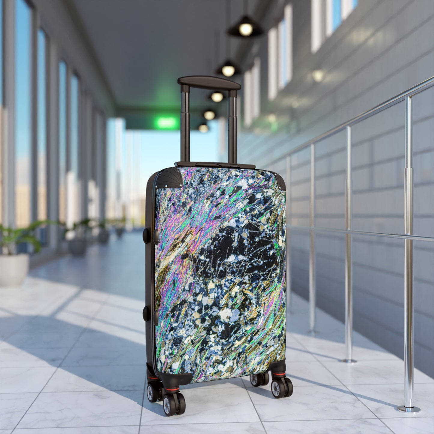 Metamorphosing Garnet Travel Suitcase