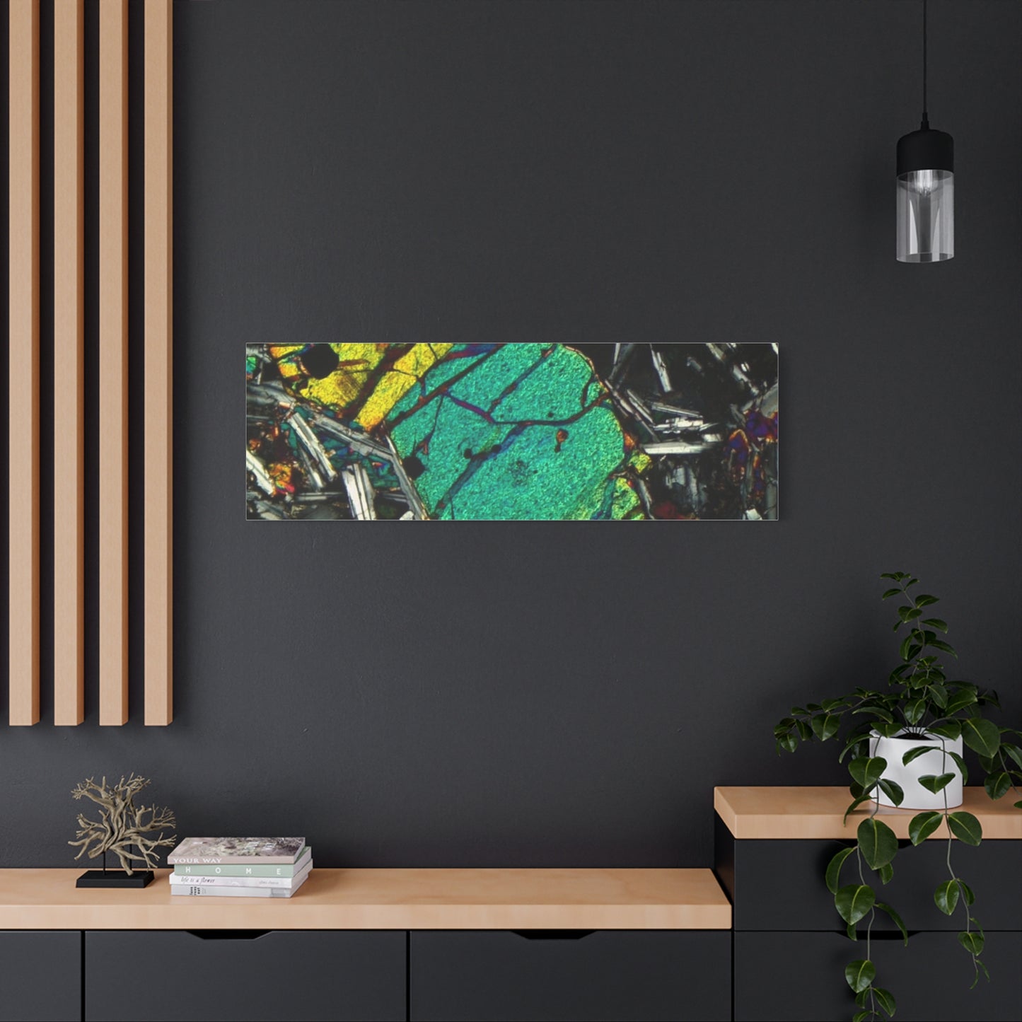 Olivine in Basalt Matte Canvas, Stretched, 1.25"