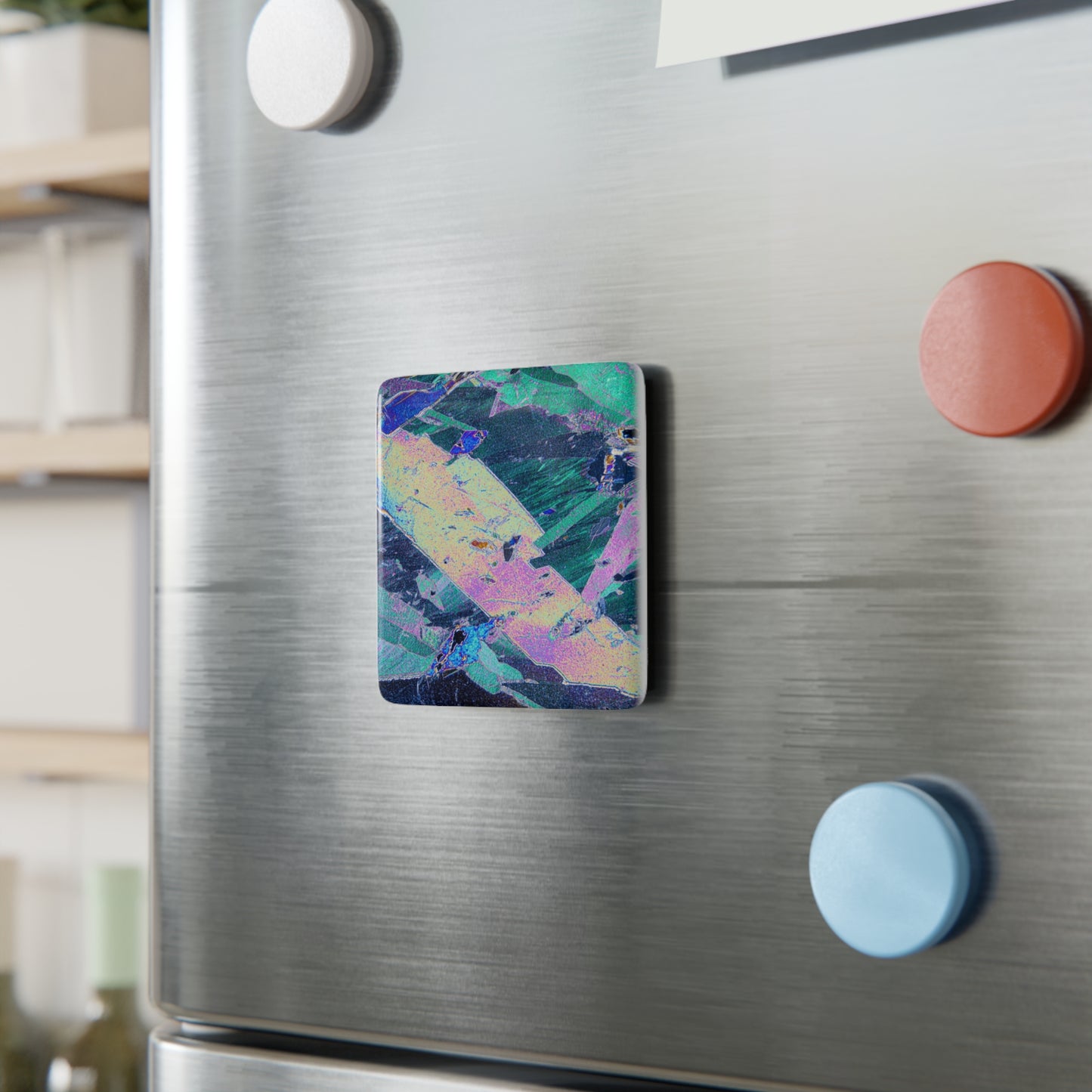 Metamorphic Rock Porcelain Magnet