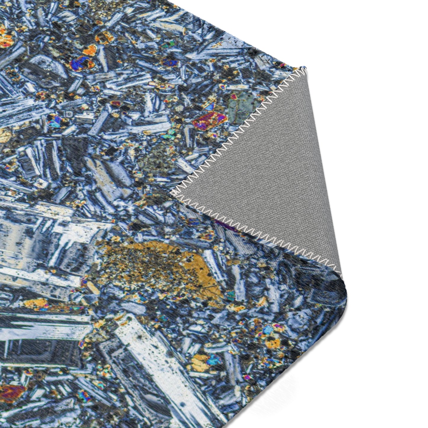 Plagioclase in Basalt Area Rug