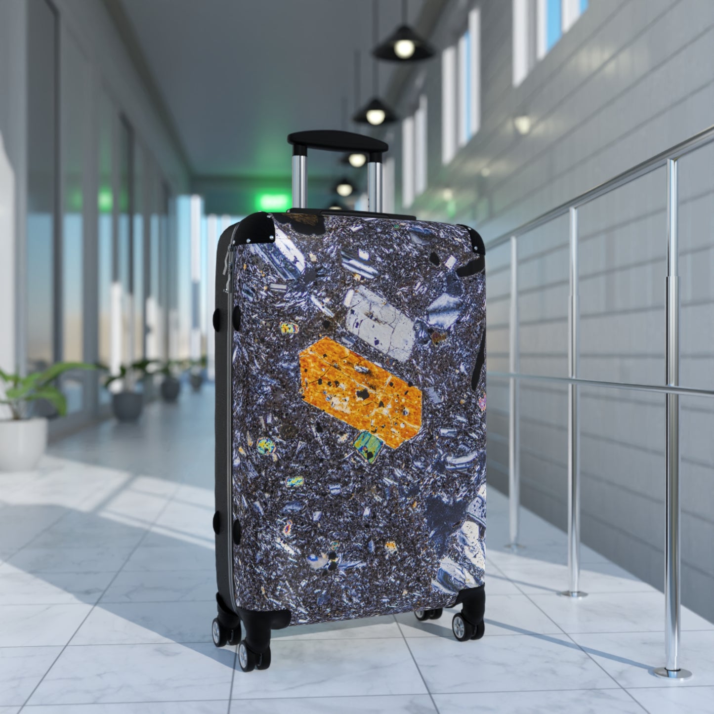 Pyroxene Crystal Travel Suitcase