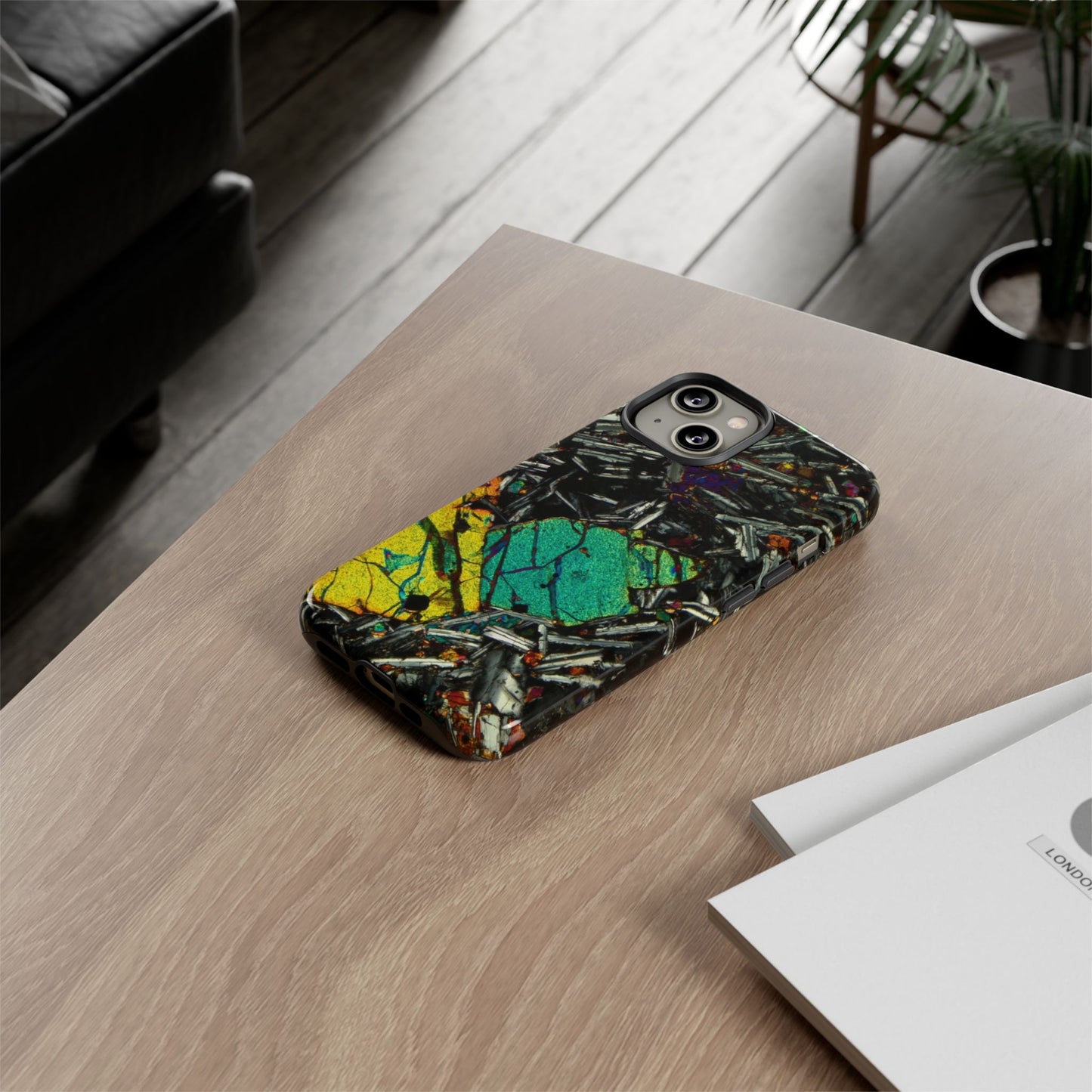Olivine in Basalt - Phone Case