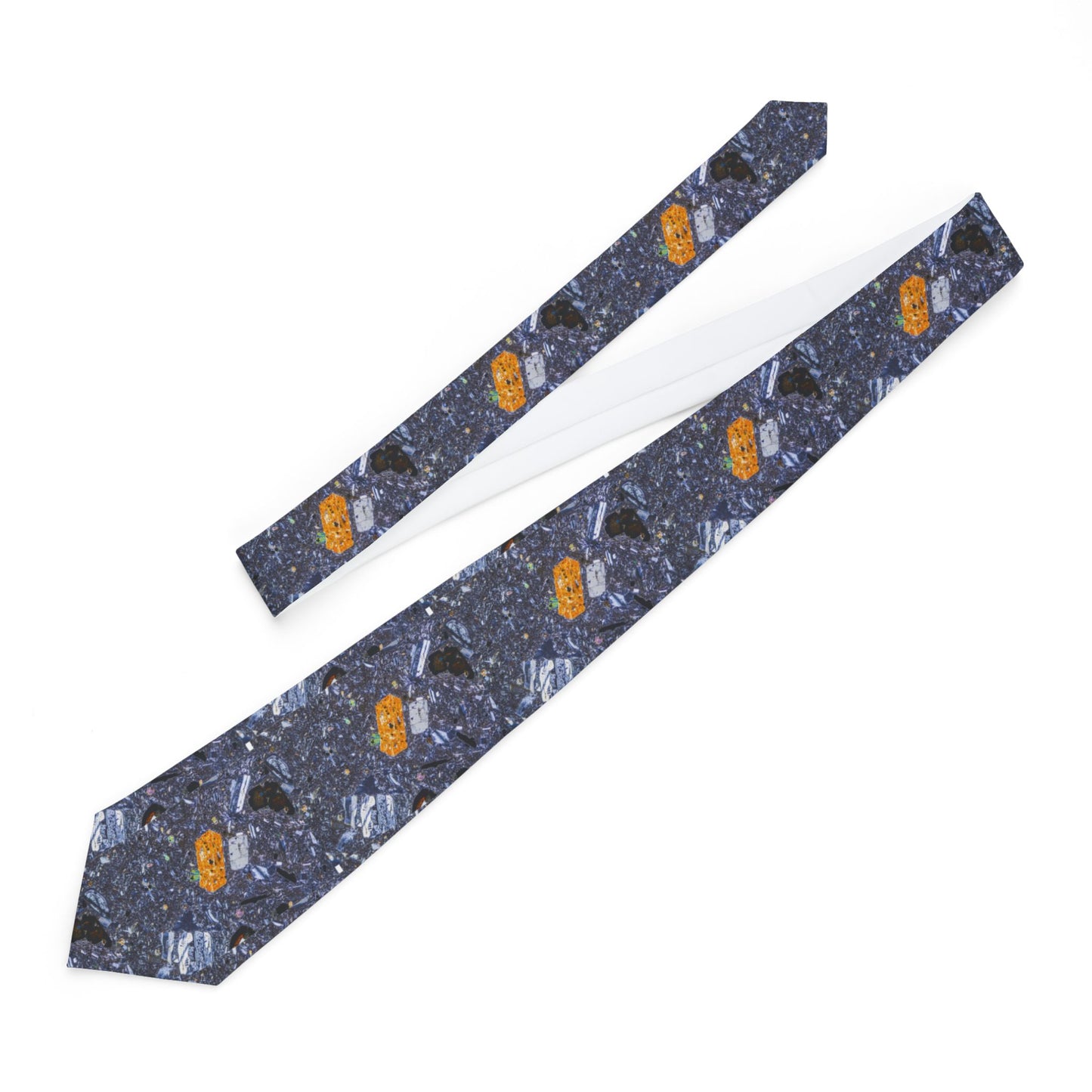 Pyroxene Crystal Necktie
