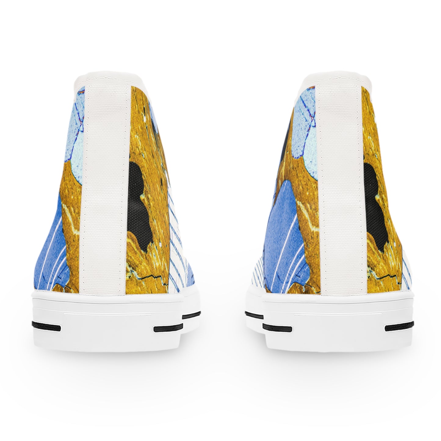 Plagioclase in Pyroxene Women's High Top Sneakers