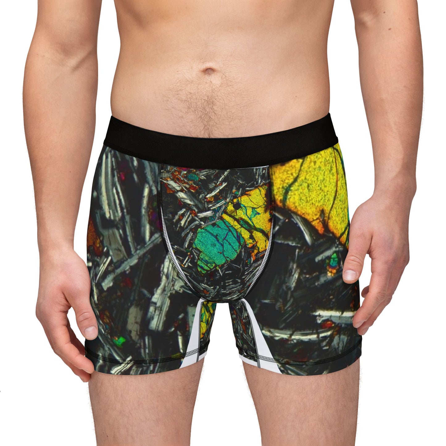 Olivie in Basalt Men's Boxers