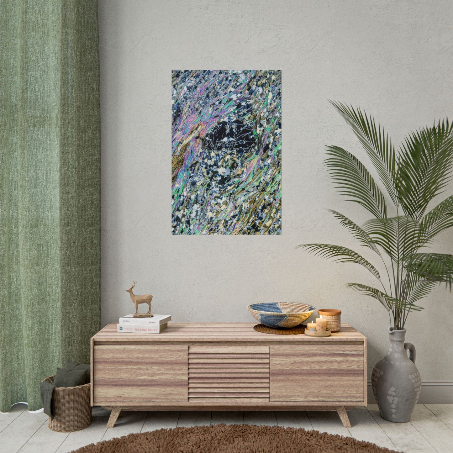 Metamorphosing Garnet Rolled Posters