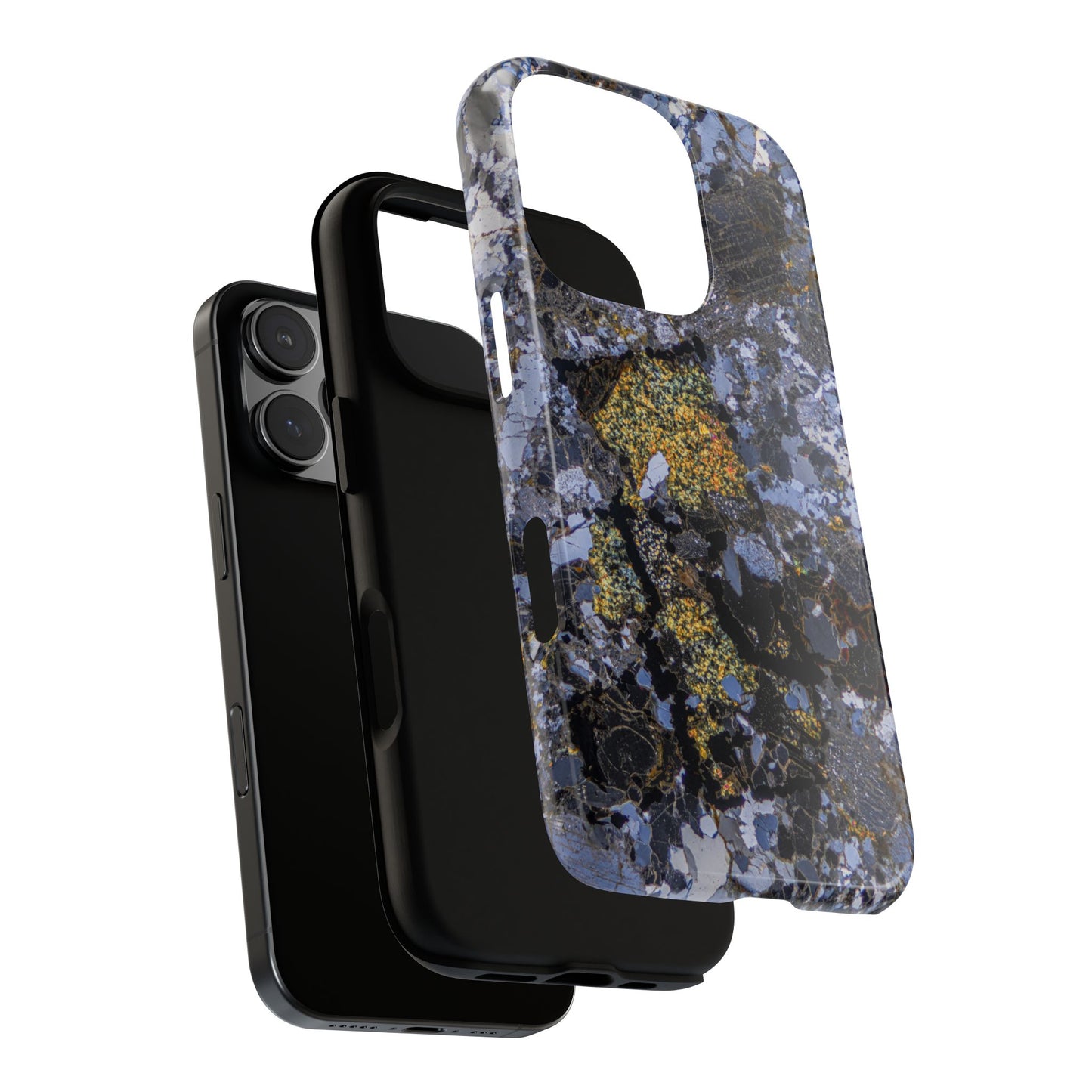 Ore Rock with Quartz Phone Case