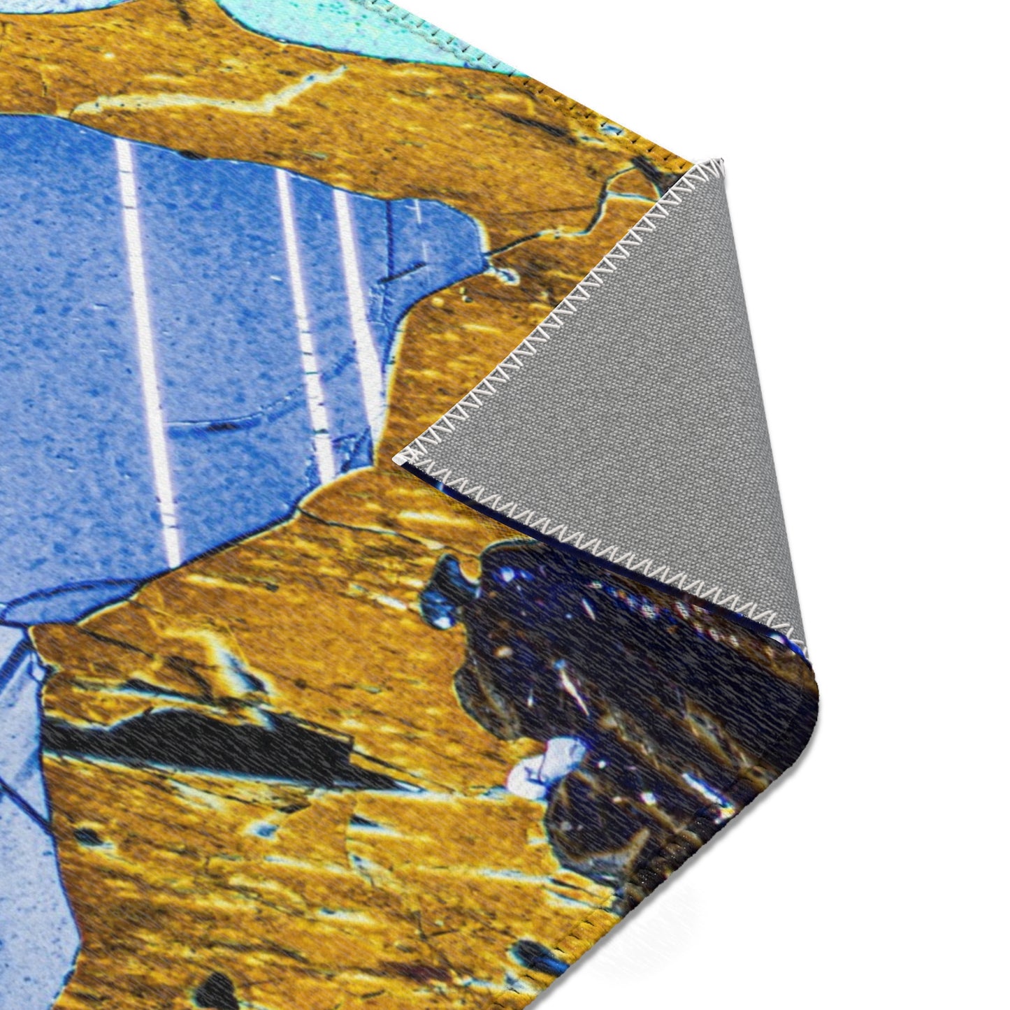 Plagioclase in Pyroxene Area Rug