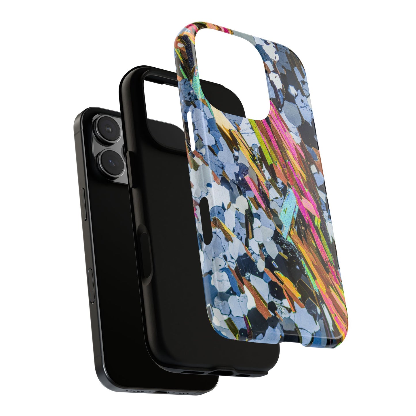Mica Schist 2.0 Vibrant Phone Case, Tough Cases for Artists