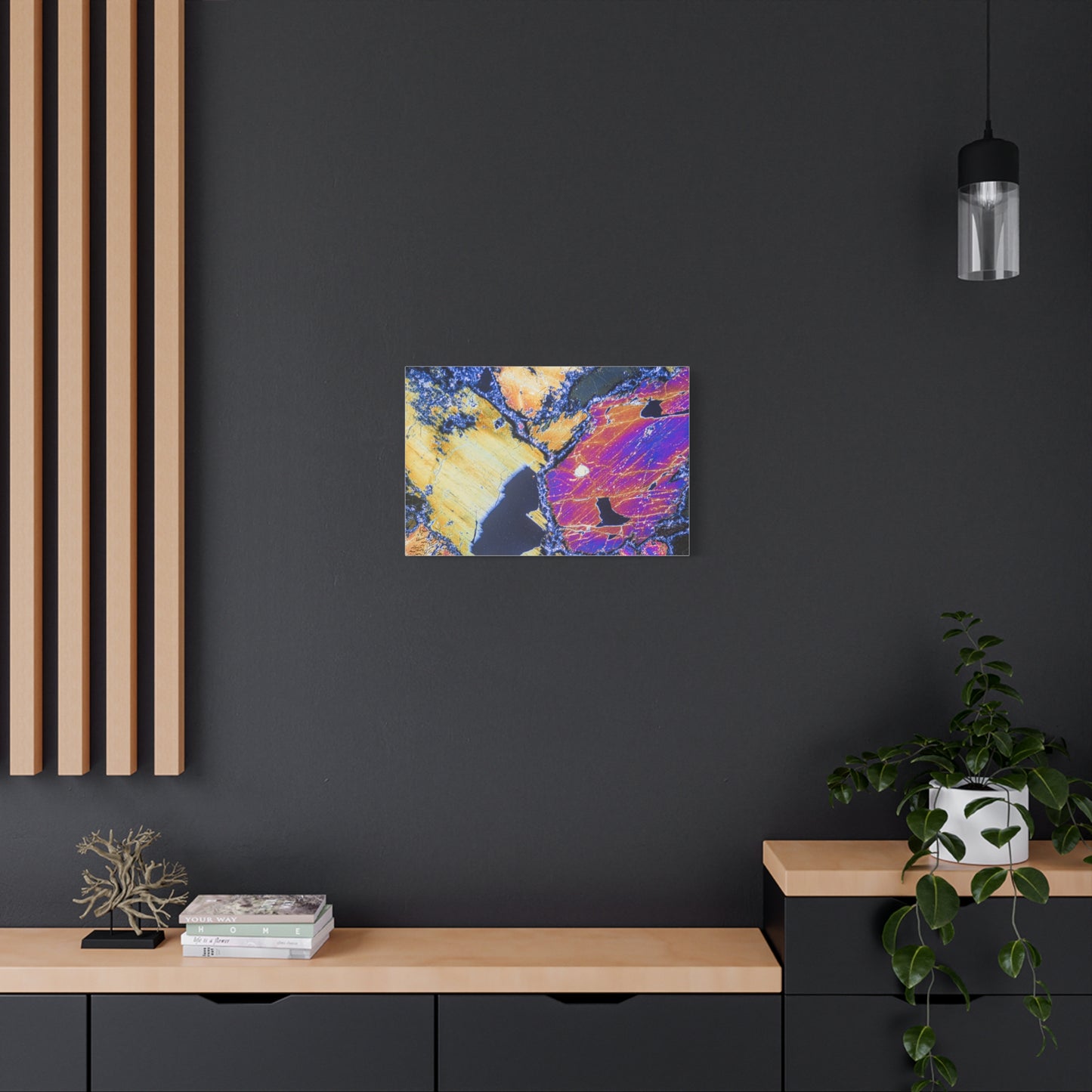 Clinopyroxene Wings Canvas Wall Art