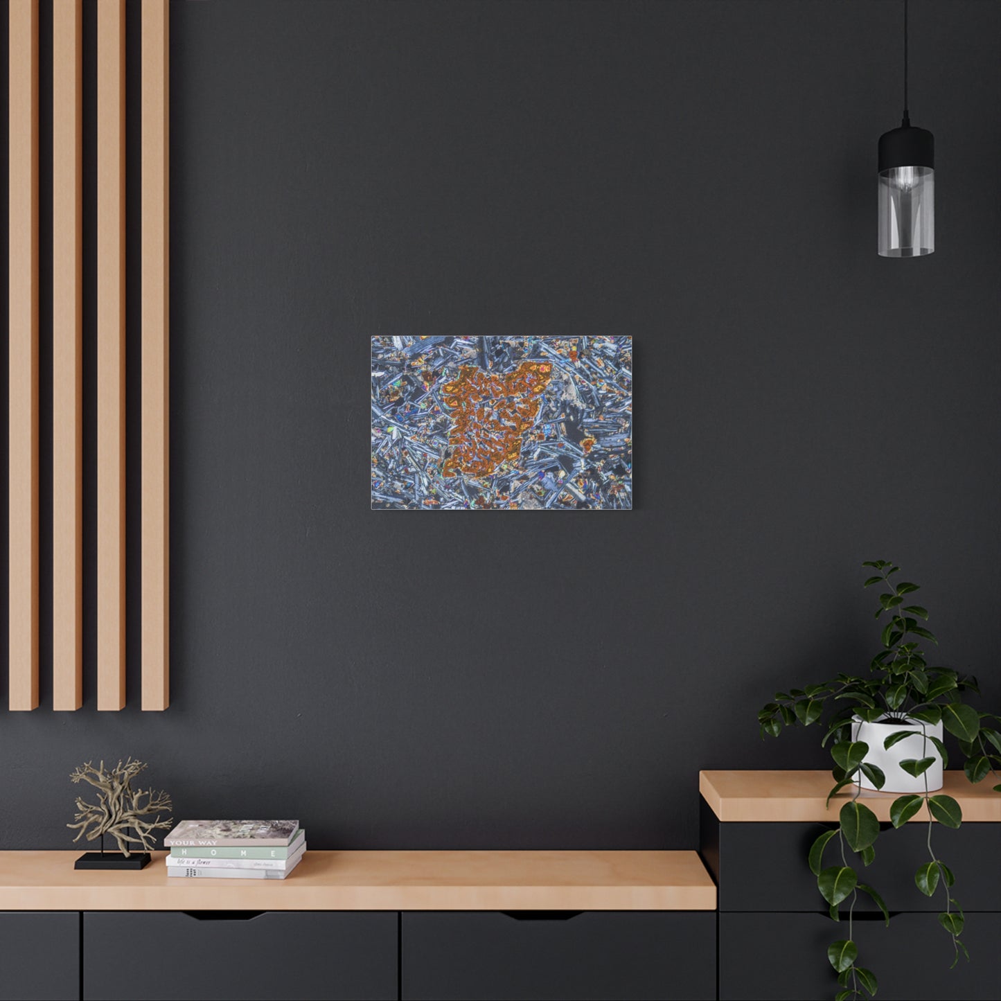 Basalt Canvas Wall Art