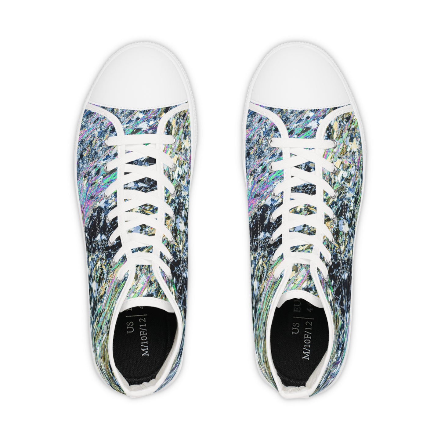 Metamorphosing Garnet High Top Sneakers for Men