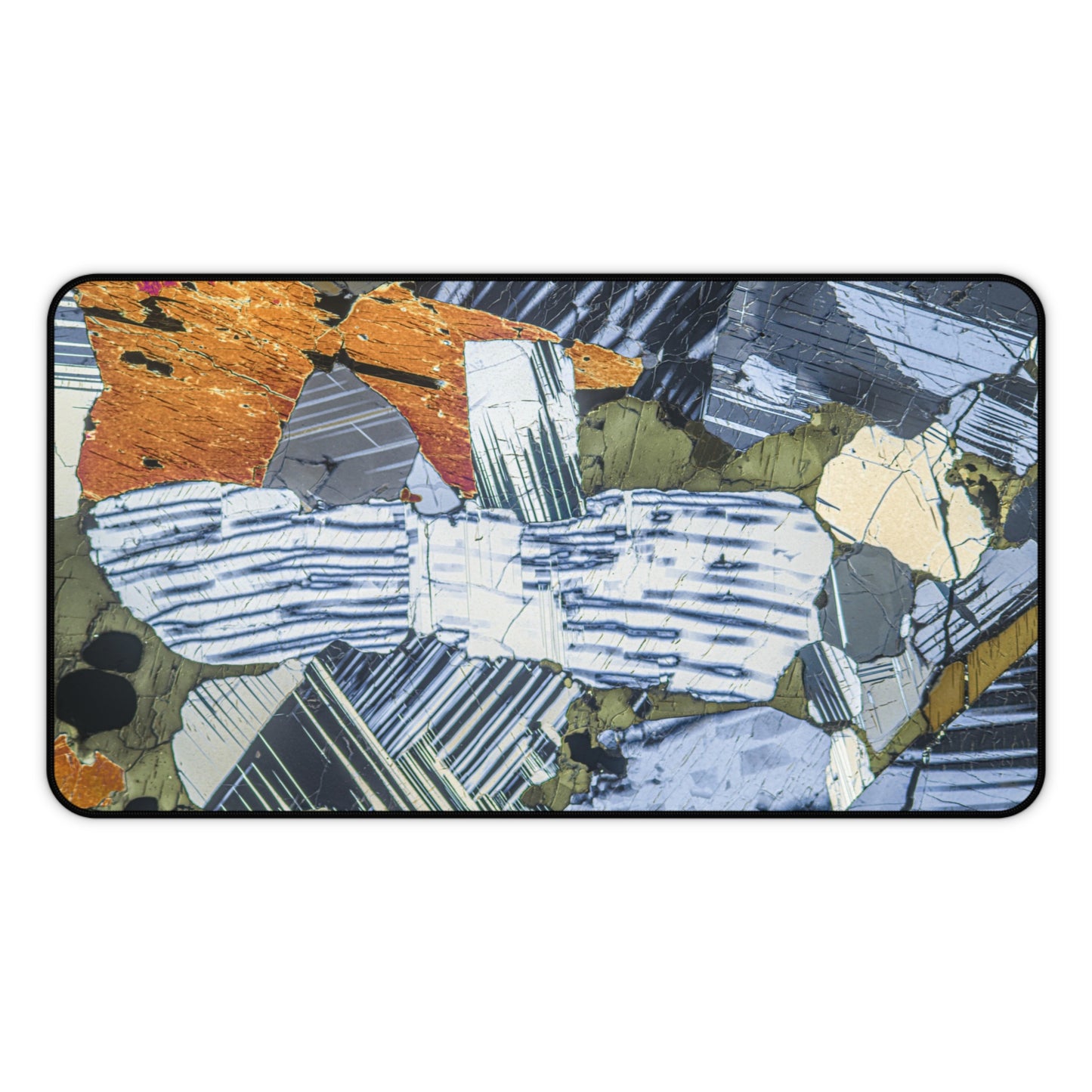 Feldspar with Proxene Vein Desk Mat