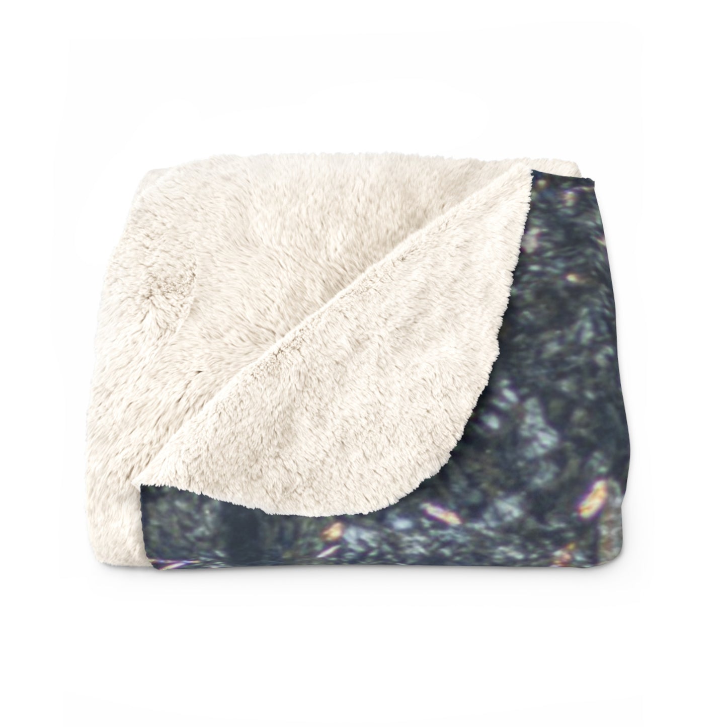 Igneous Rock Sherpa Fleece Blanket
