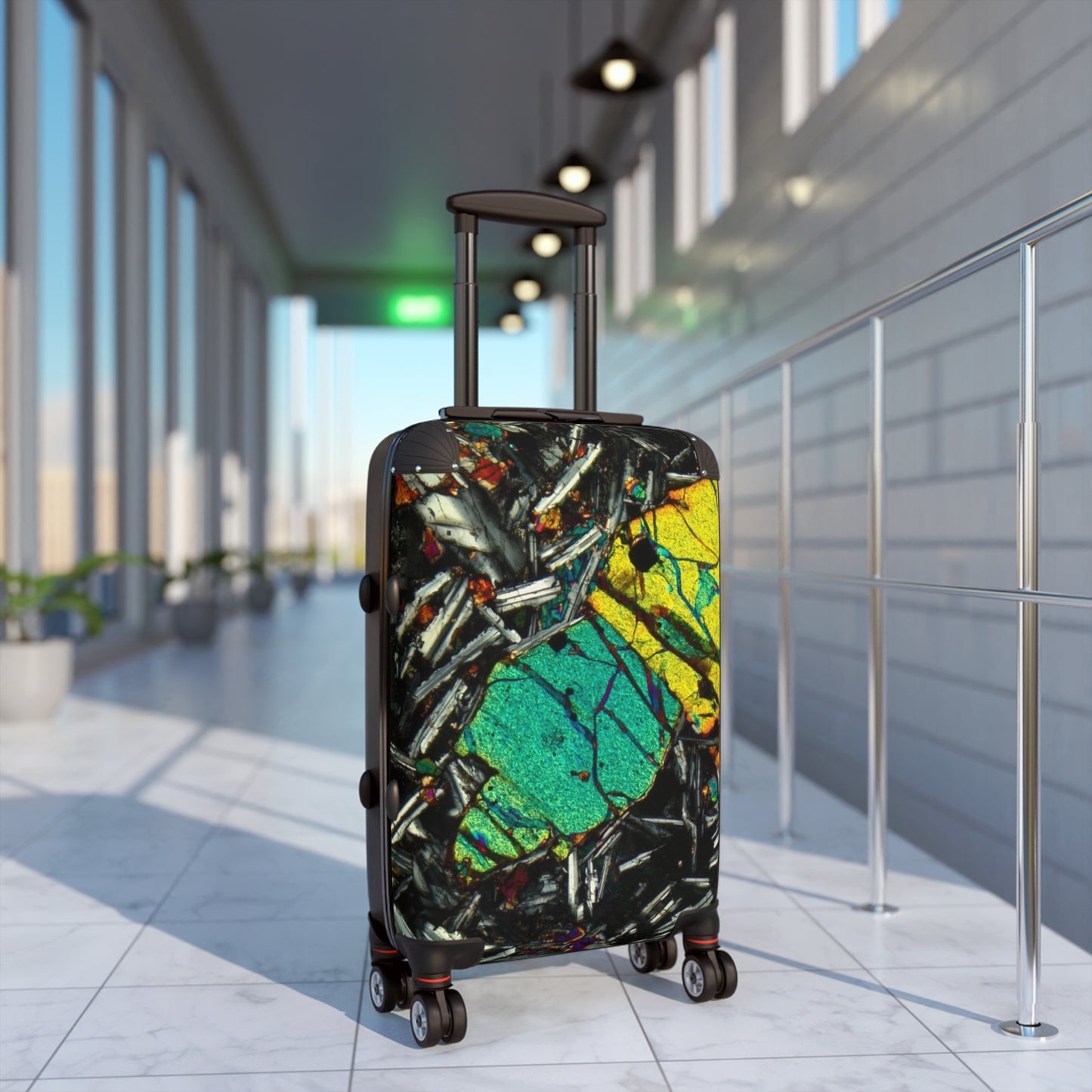 Olivine in Basalt 2.0 Travel Suitcase