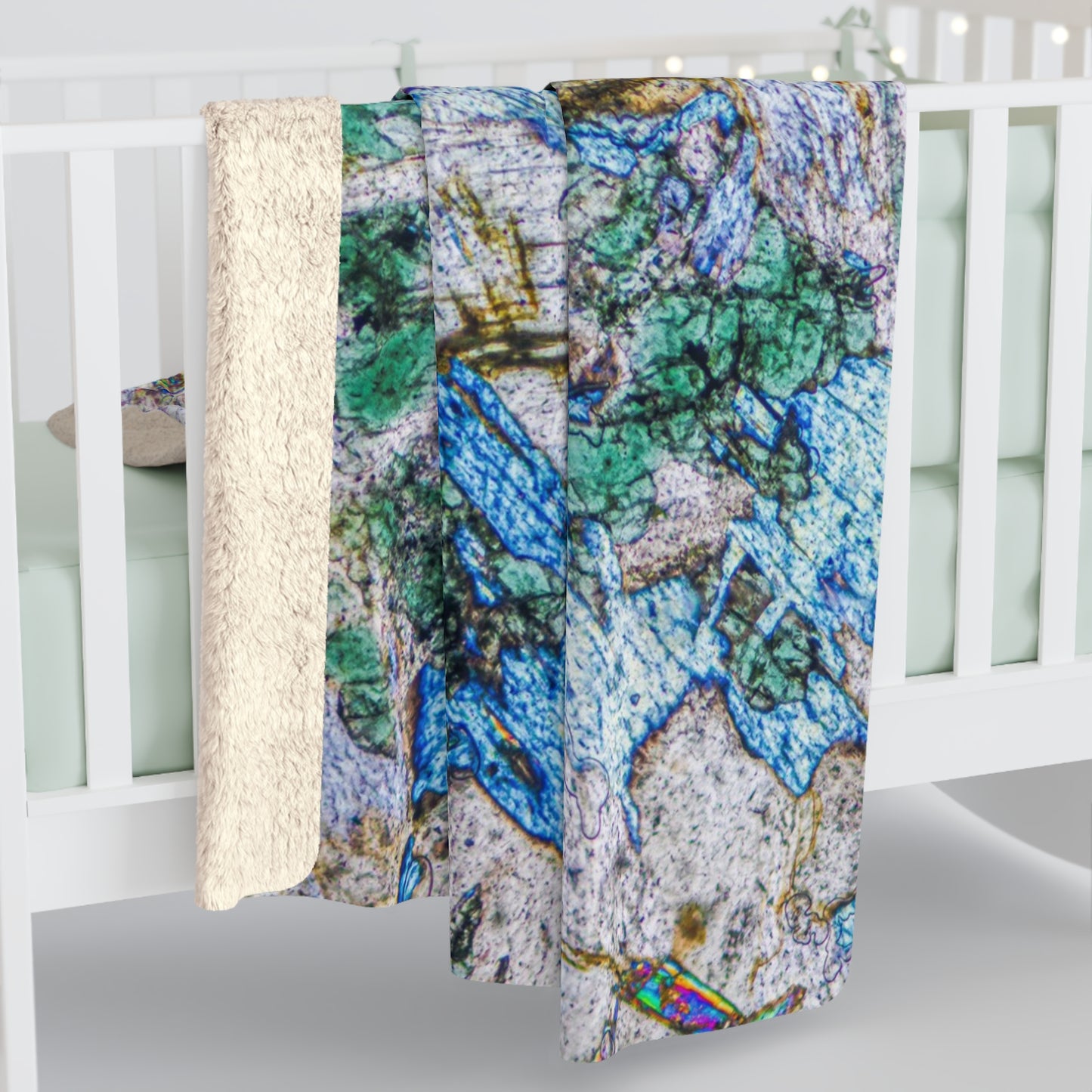 Unknown Rock Sherpa Fleece Blanket