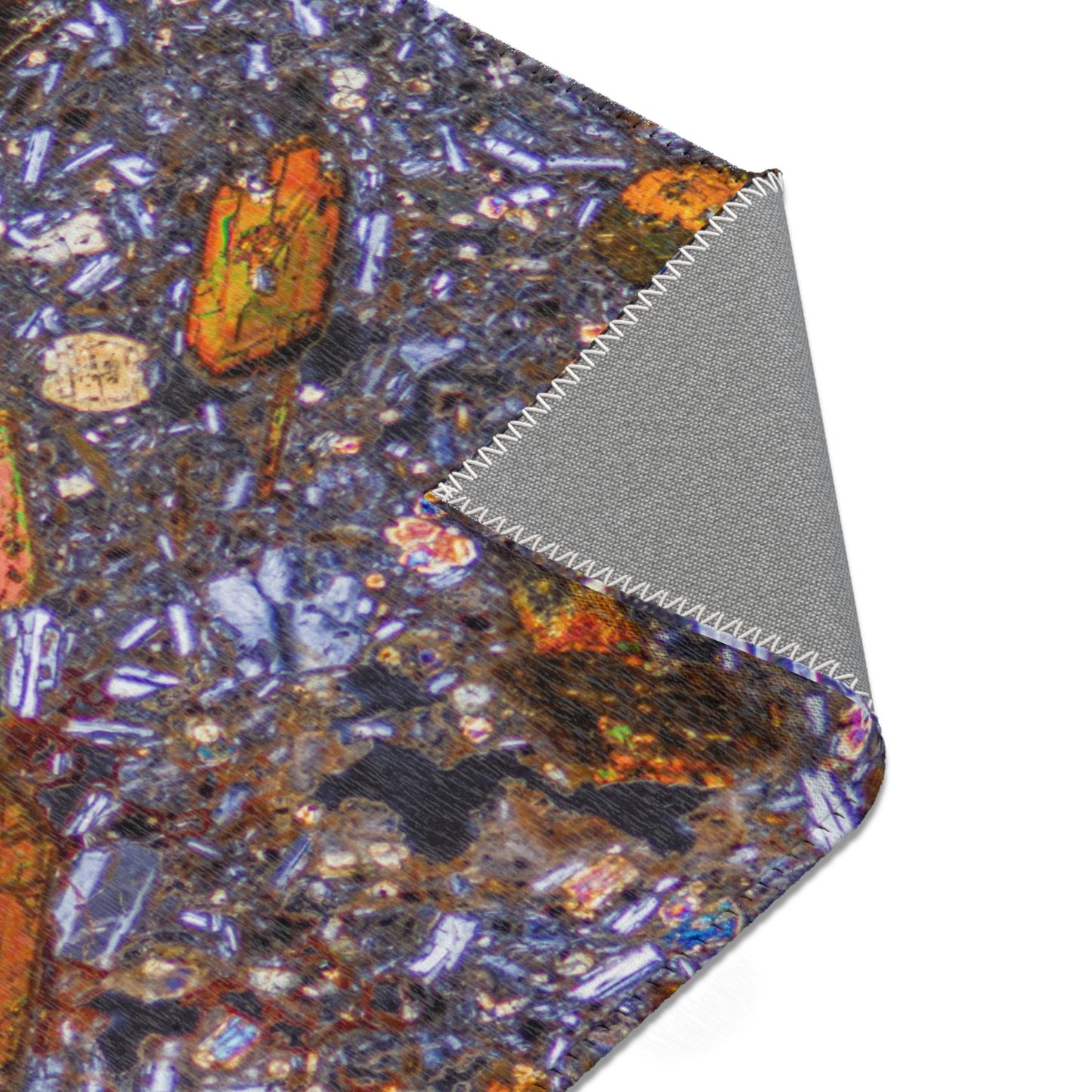 Hornblende with Plagioclase Area Rug