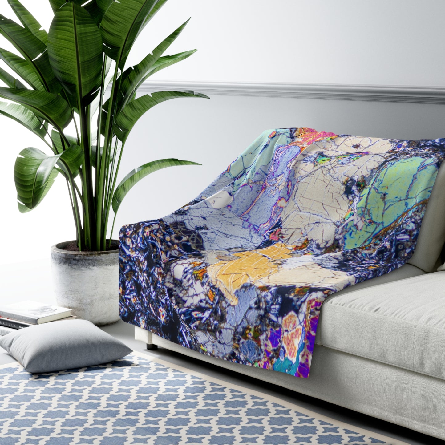 Gabbro Sherpa Fleece Blanket