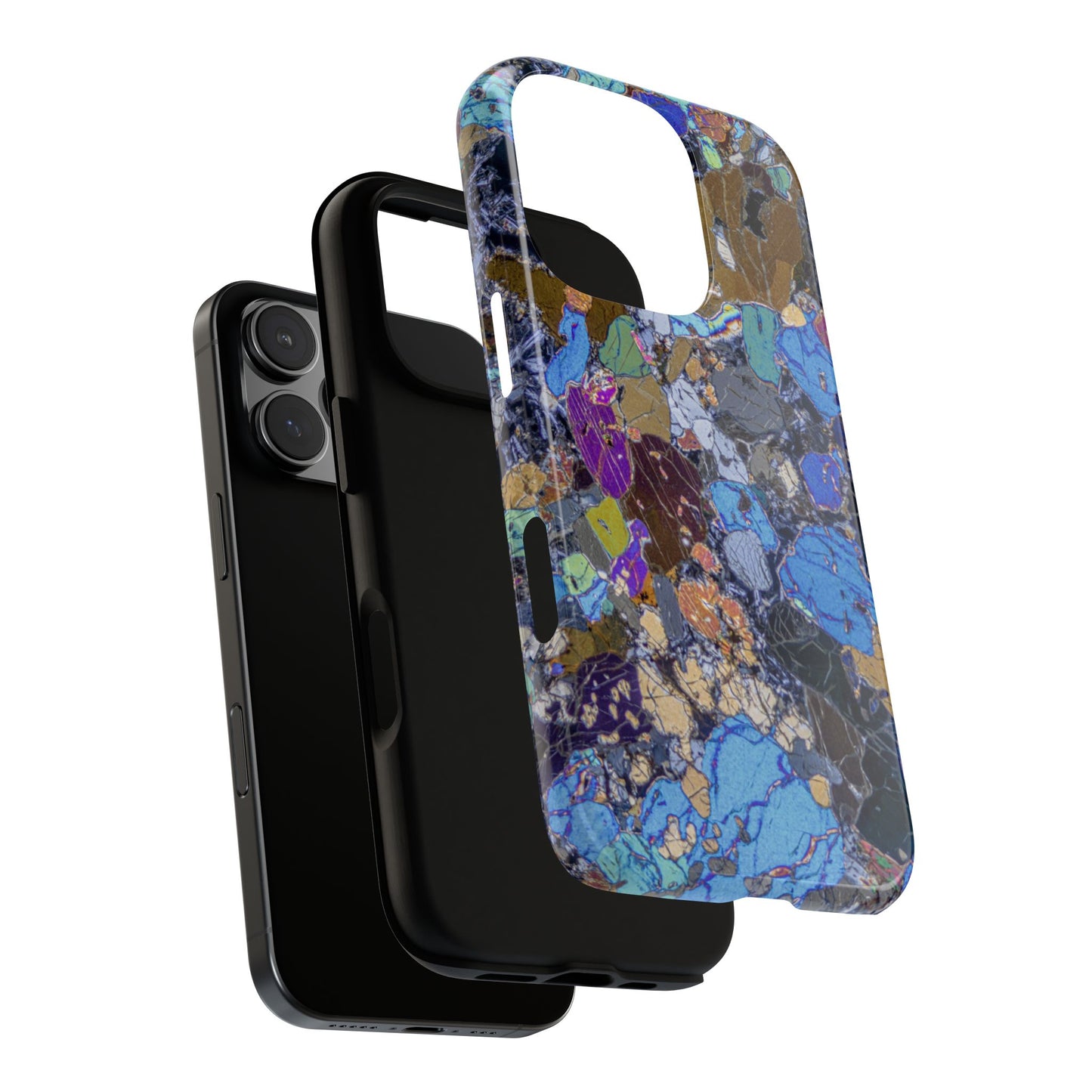 Gabbro Pyroxene/Olivine Colorful Tough Phone Case