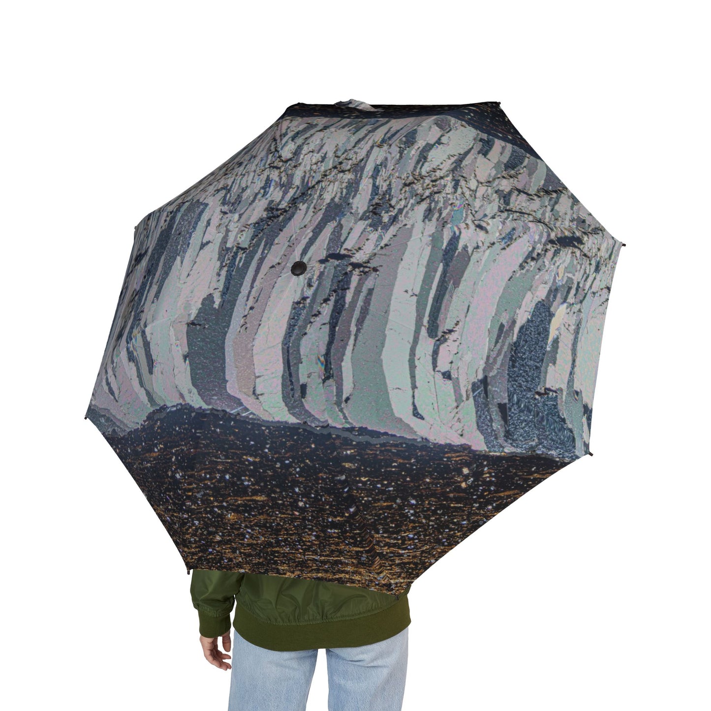 Mineralization Vein Foldable Umbrella