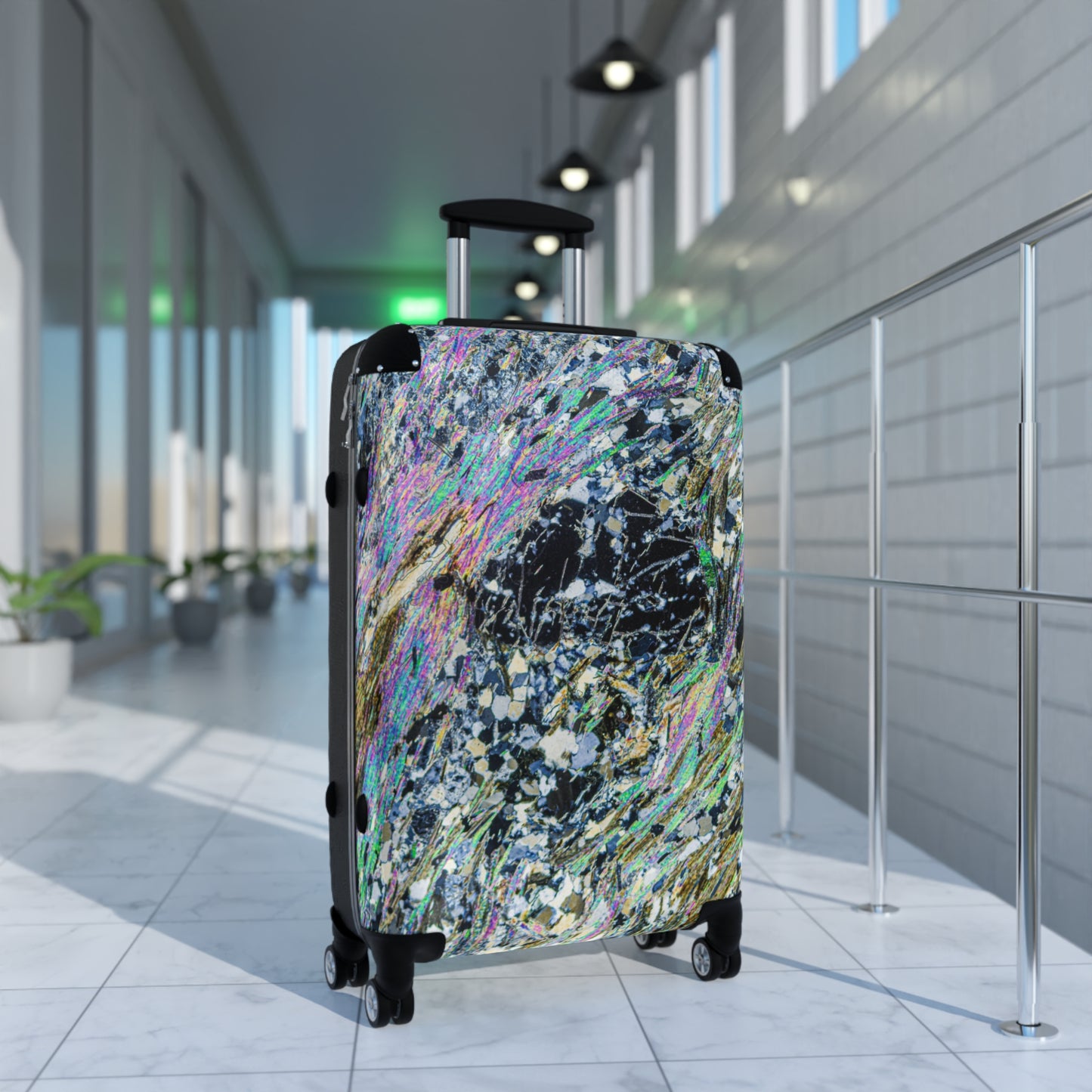 Metamorphosing Garnet Travel Suitcase