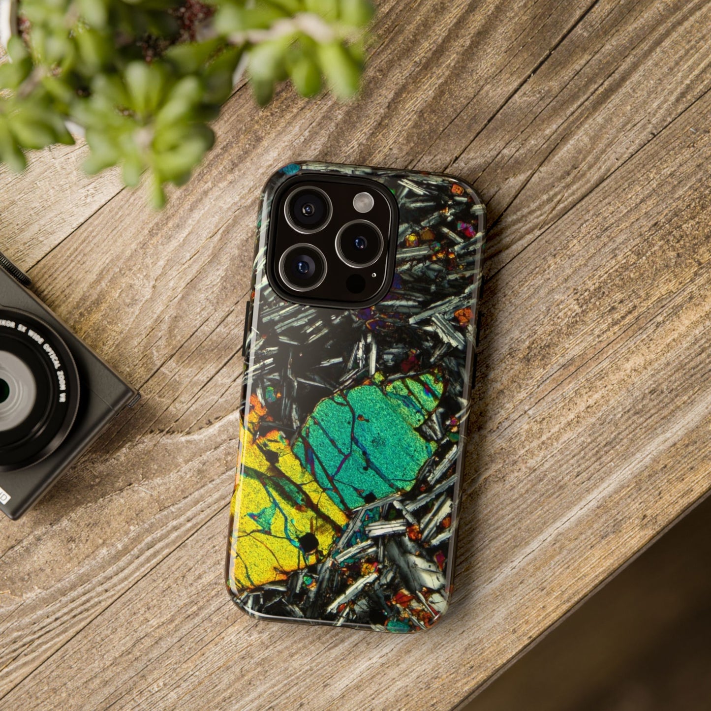 Olivine in Basalt - Phone Case