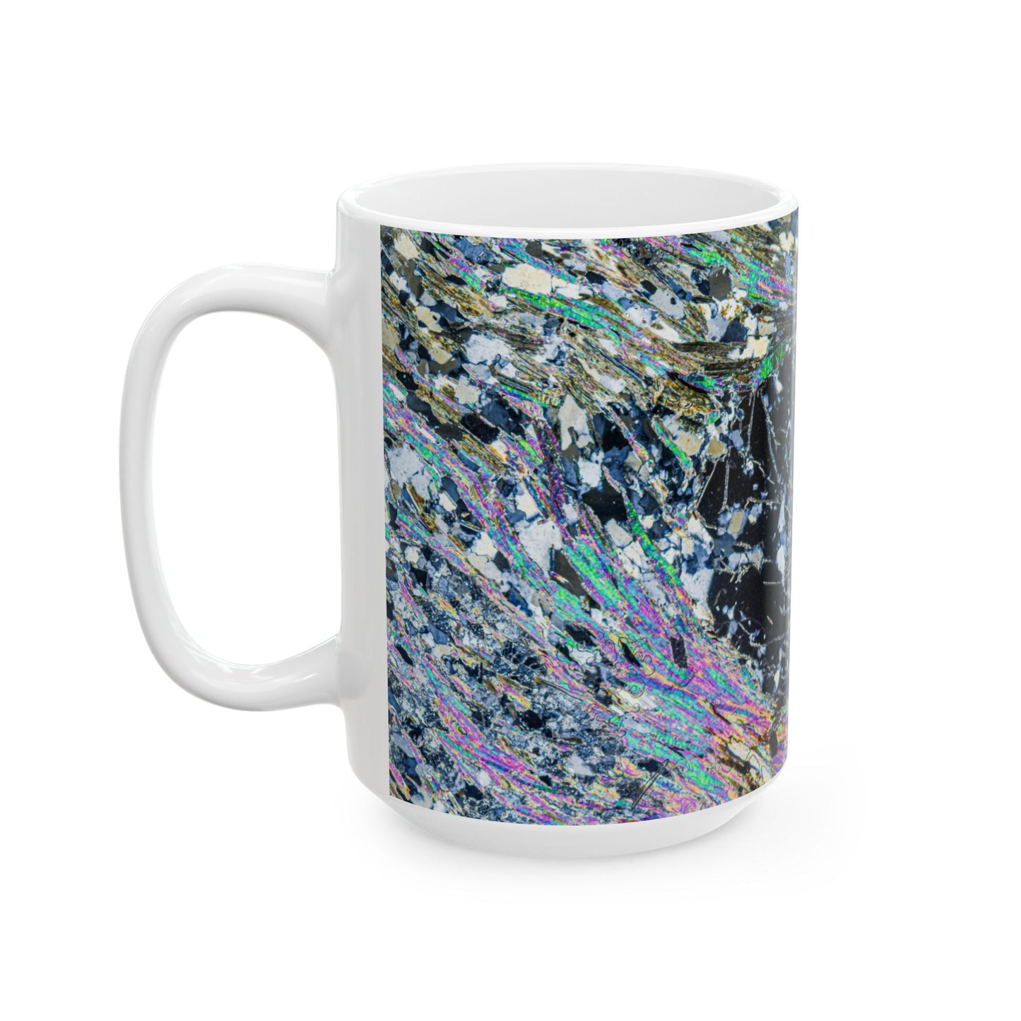 Metamorphosing Garnet Ceramic Mug