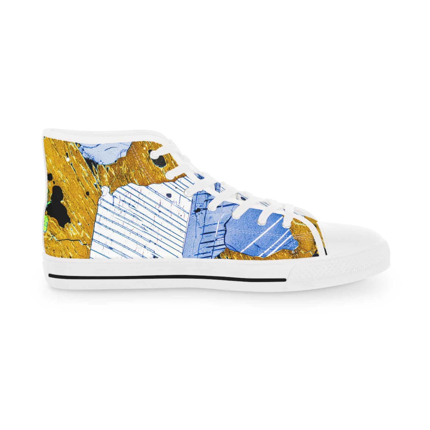 Plagioclase in Pyroxene High Top Sneakers for Men