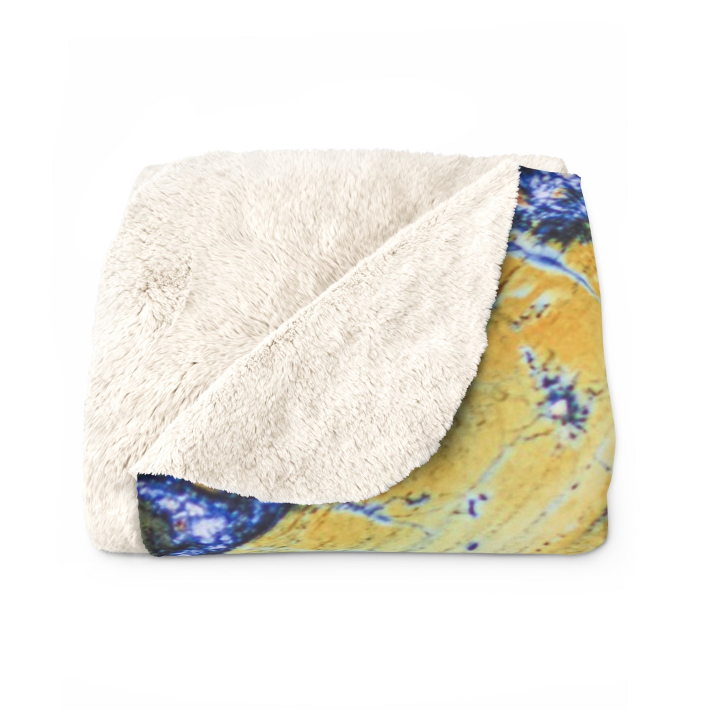 Clinopyroxene Wings Sherpa Fleece Blanket