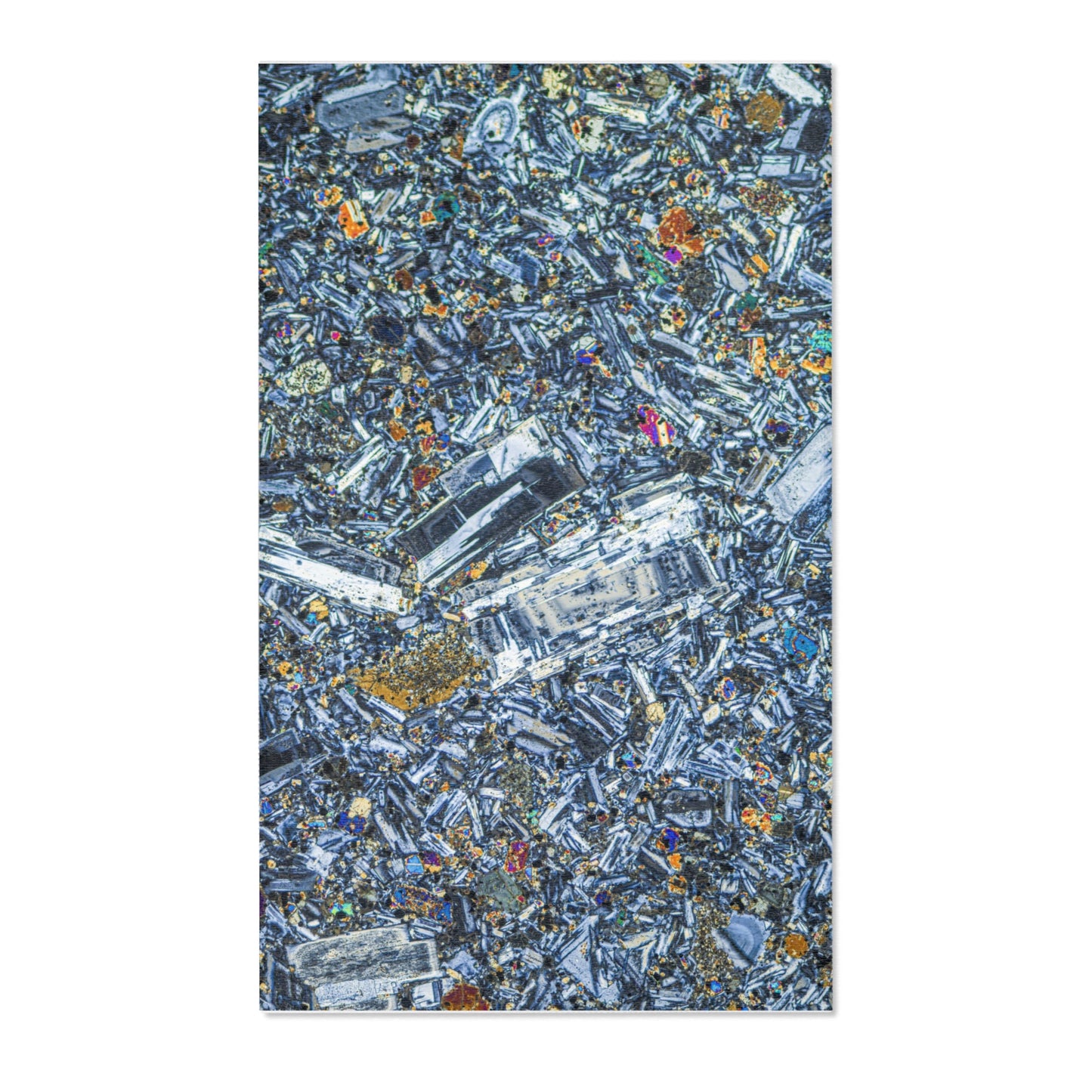 Plagioclase in Basalt Area Rug