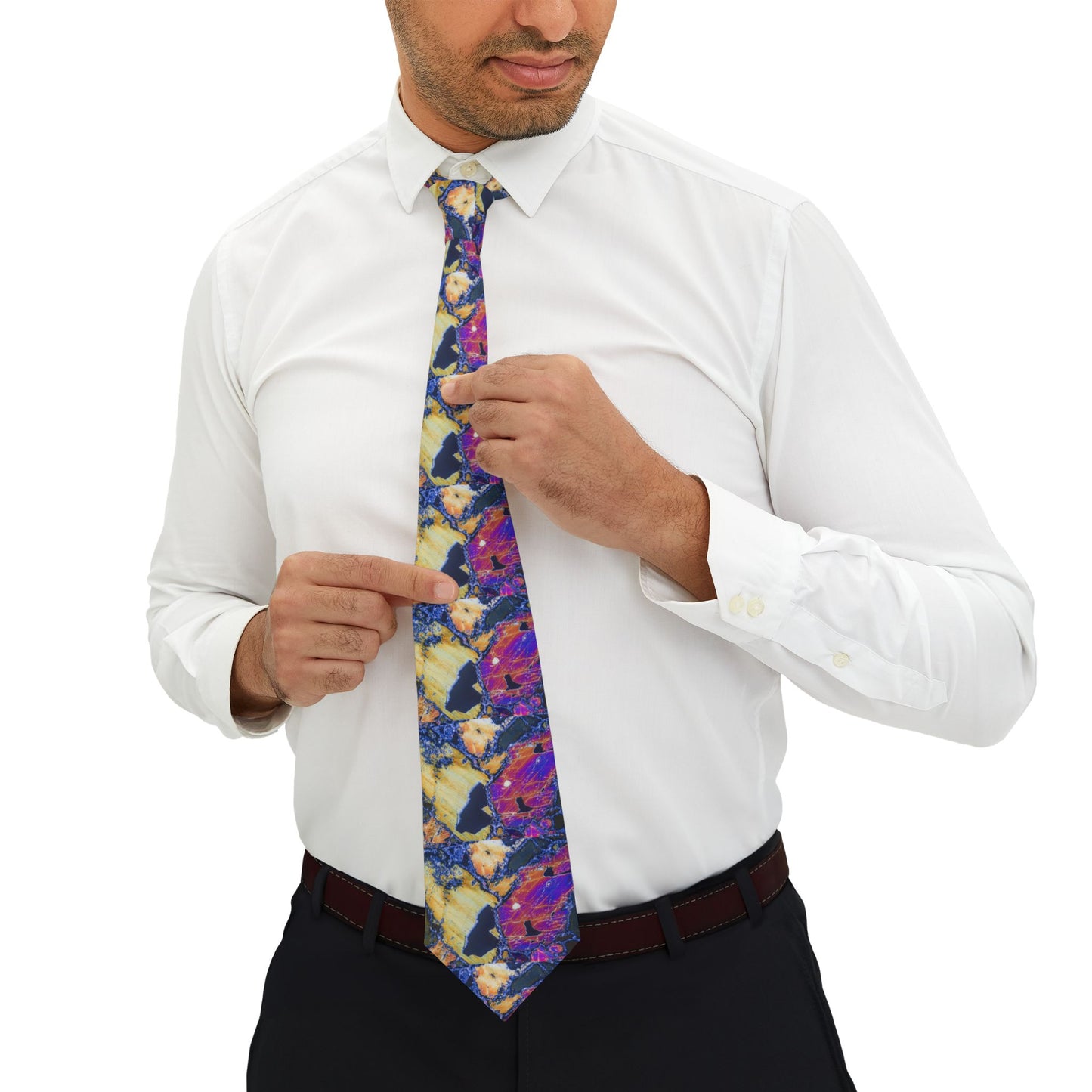 Clinopyroxene Wings Necktie