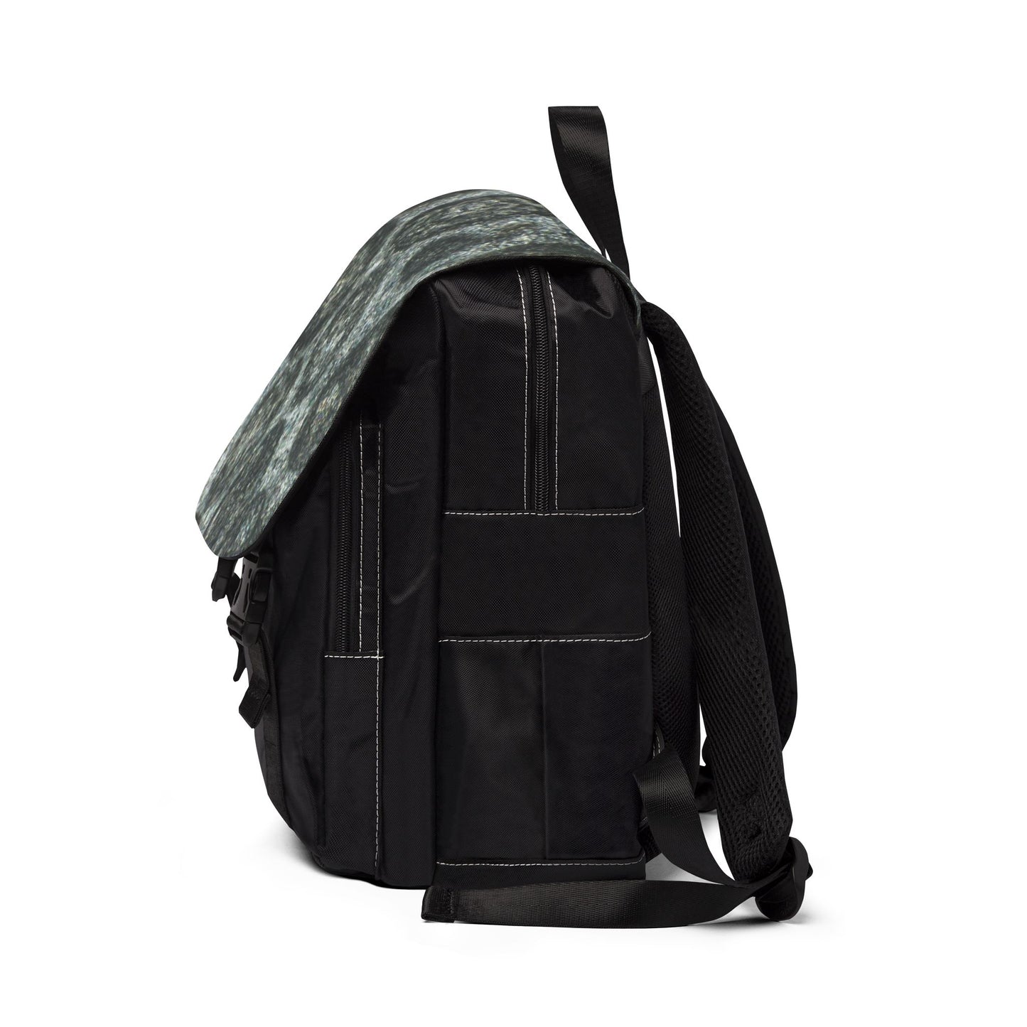Oolitic Limestone Unisex Casual Shoulder Backpack
