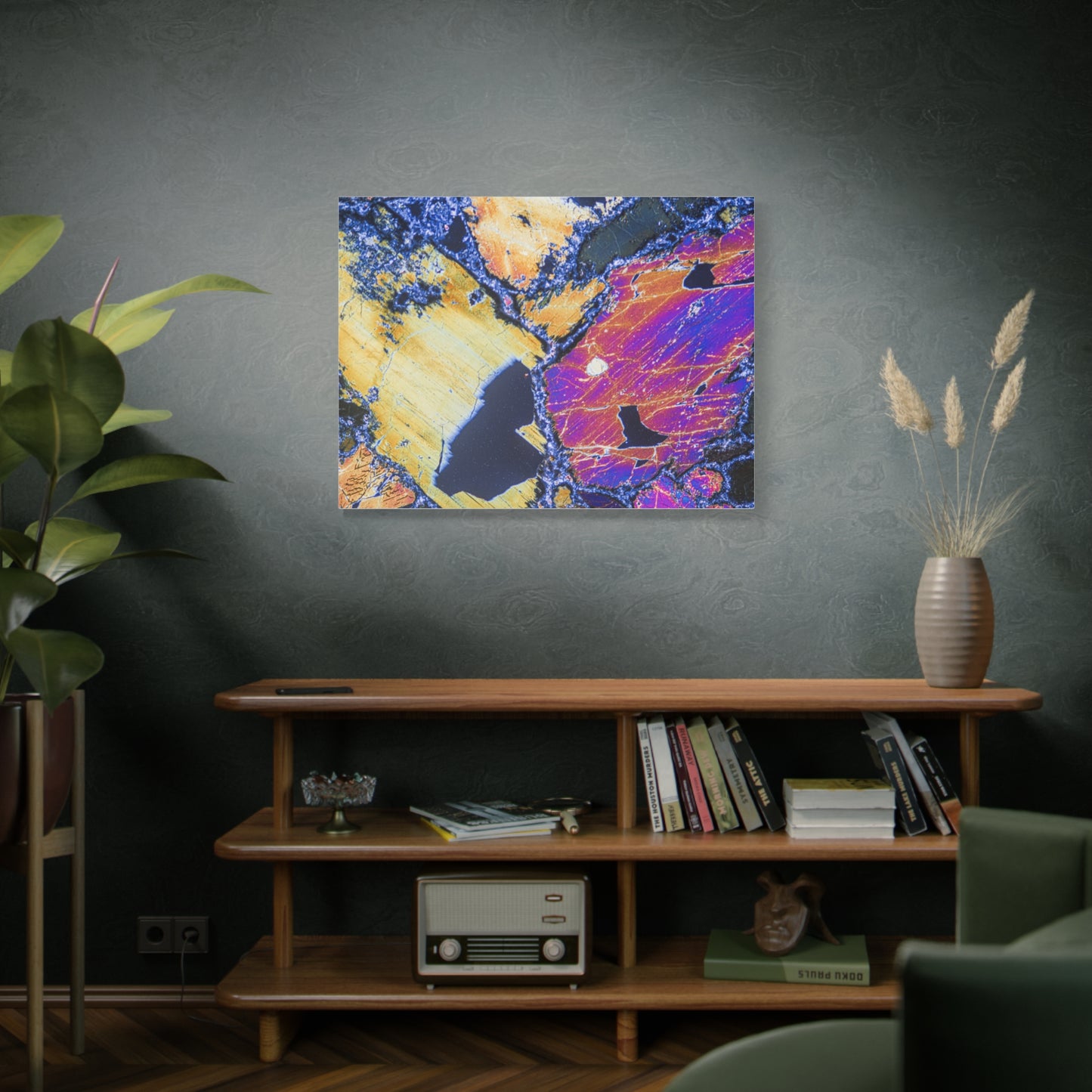 Clinopyroxene Wings Canvas Wall Art