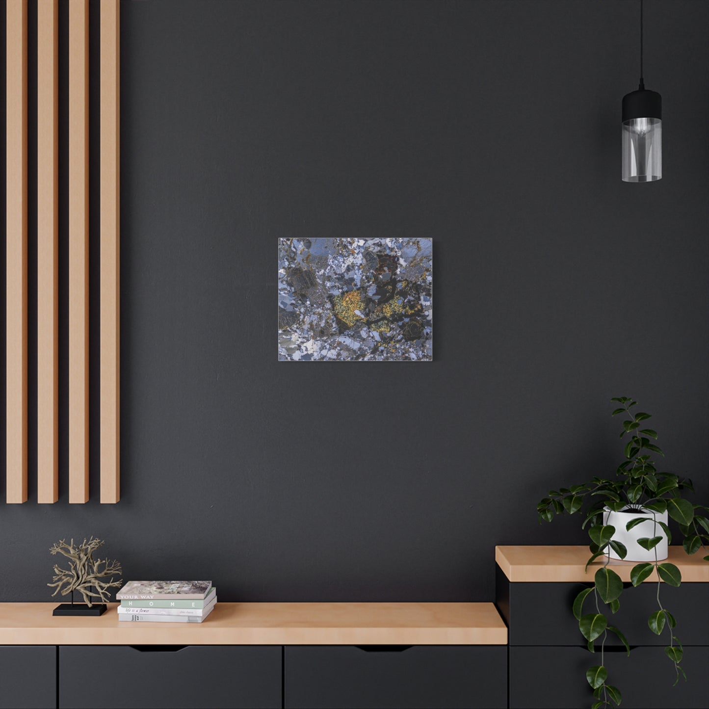Ore Rock Canvas Wall Art