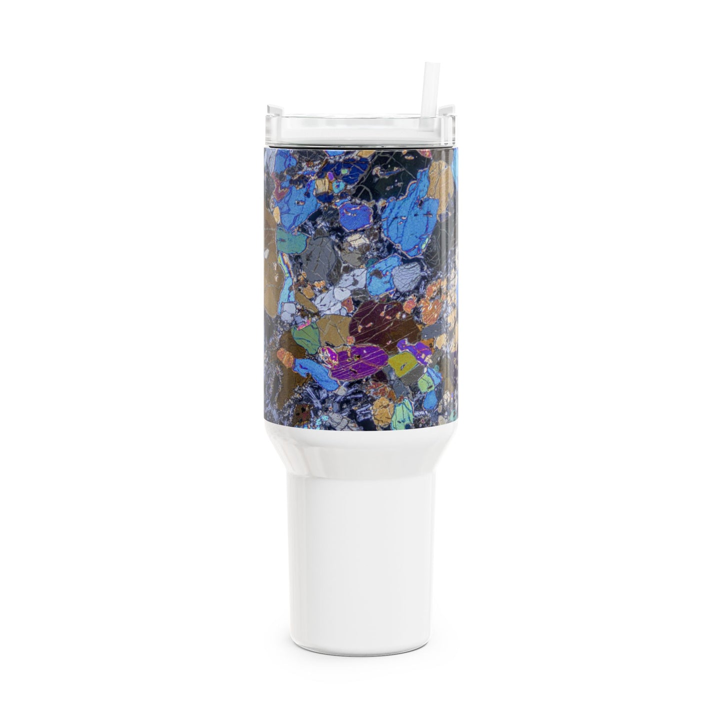 Gabbro with Olivien/Pyroxene Tumbler 40 oz