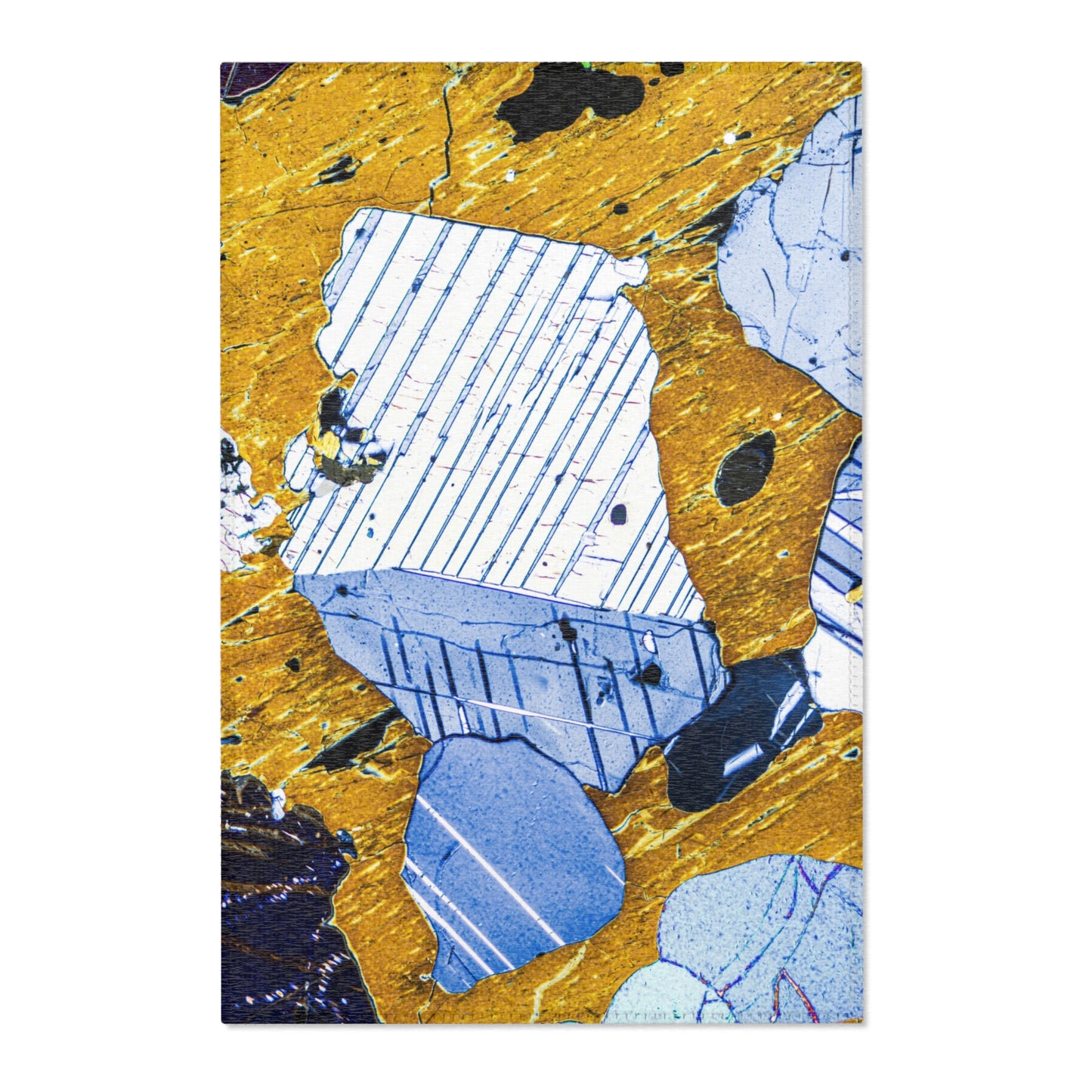Plagioclase in Pyroxene Area Rug