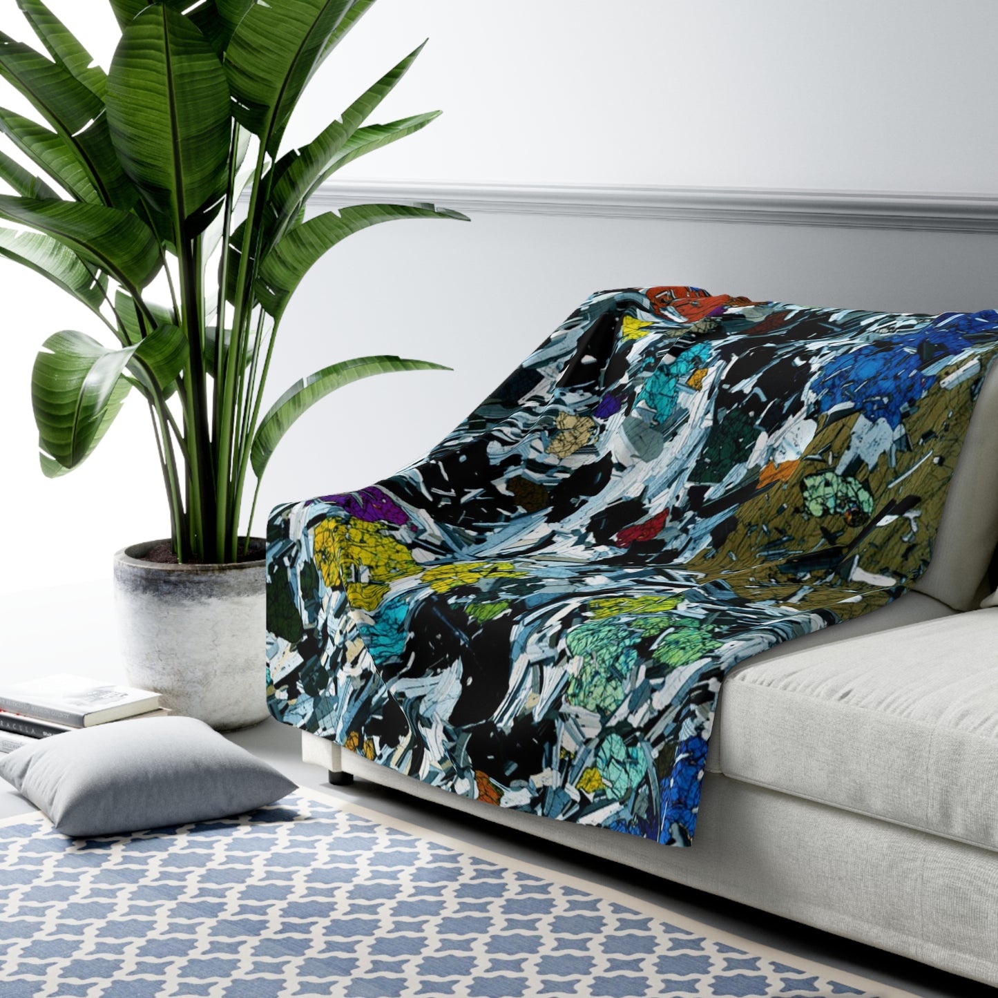 Gabbro Sherpa Fleece Blanket