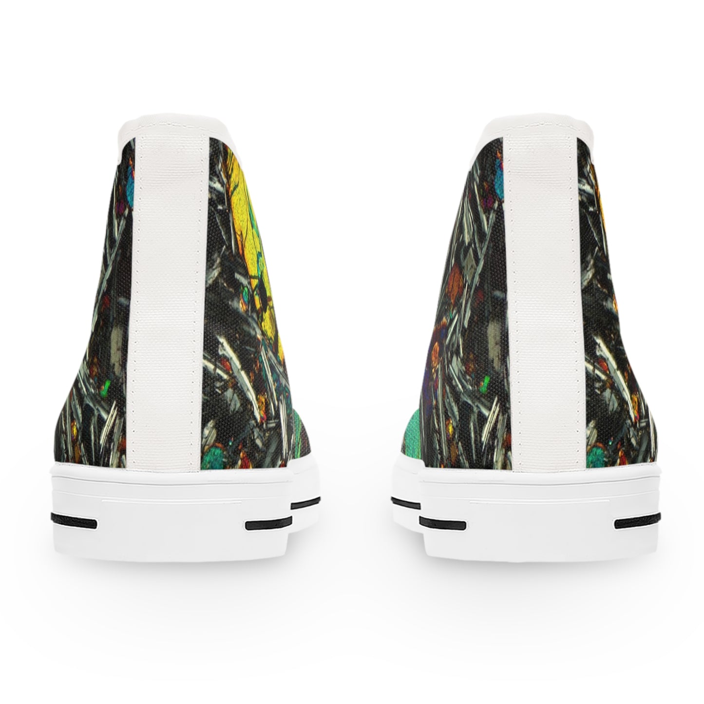 Olivine in Basalt Women's High Top Sneakers