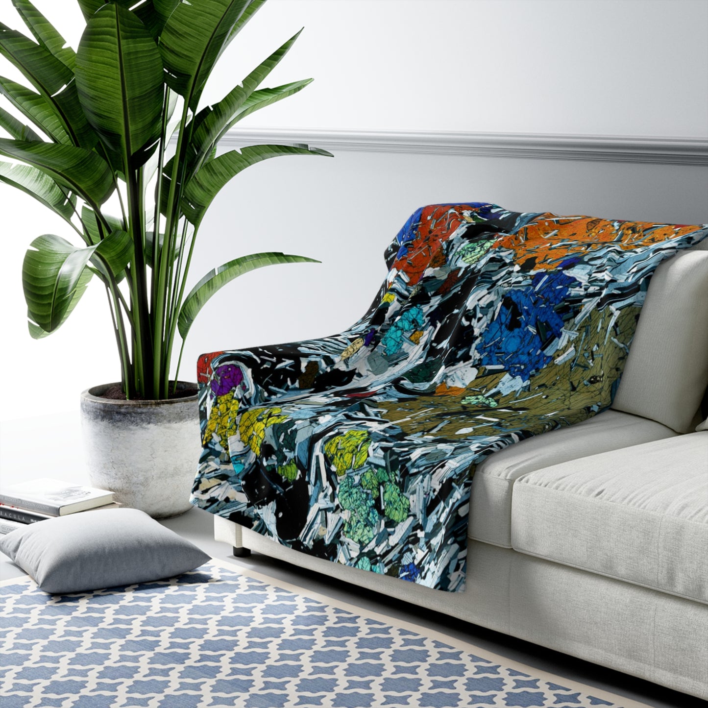 Gabbro Sherpa Fleece Blanket
