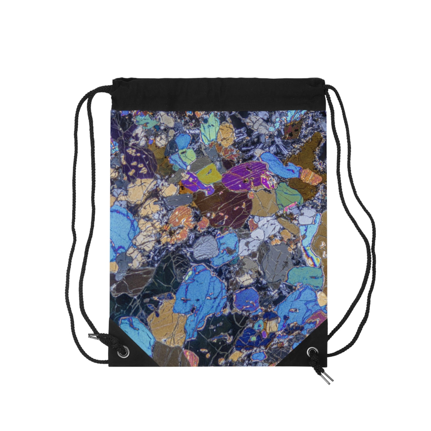 gabbro with Olivine/Pyroxene Drawstring Bag