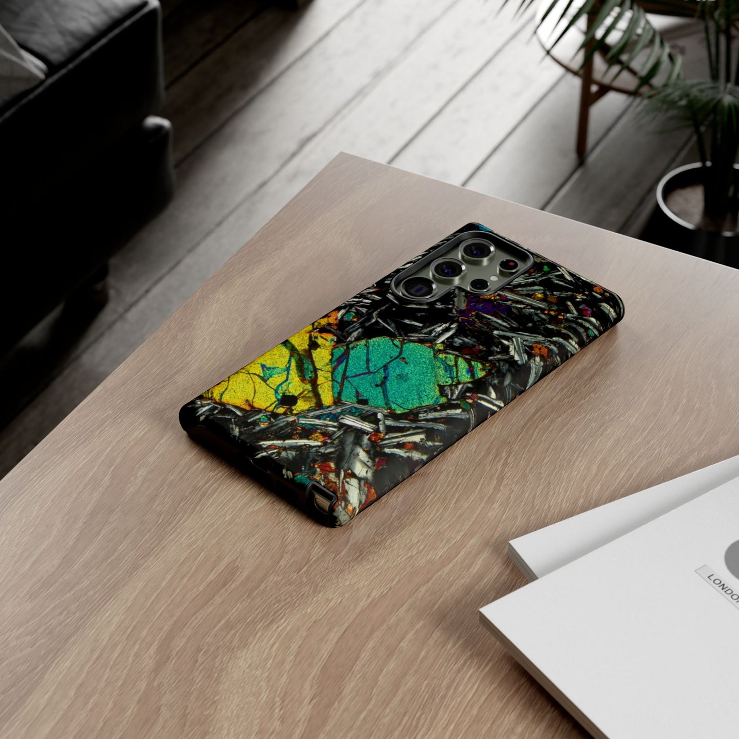 Olivine in Basalt - Phone Case