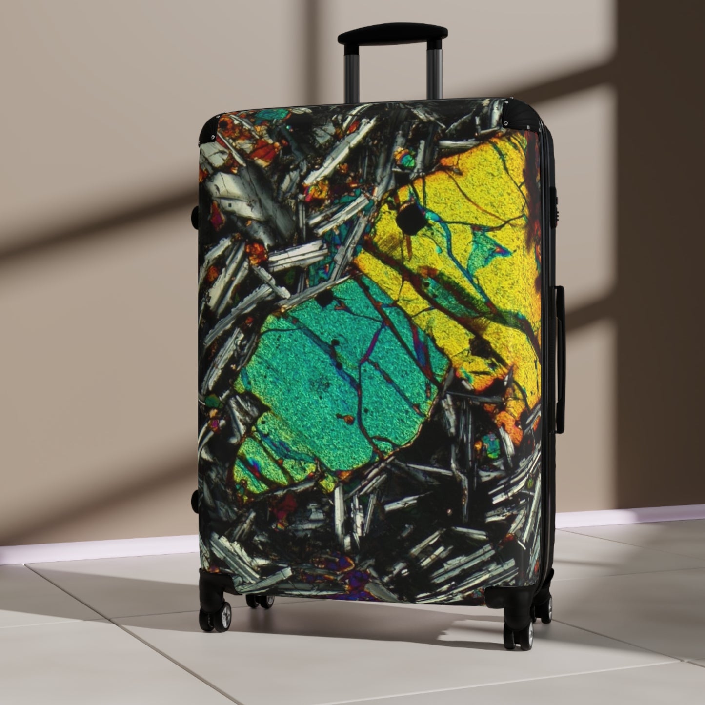 Olivine in Basalt 2.0 Travel Suitcase
