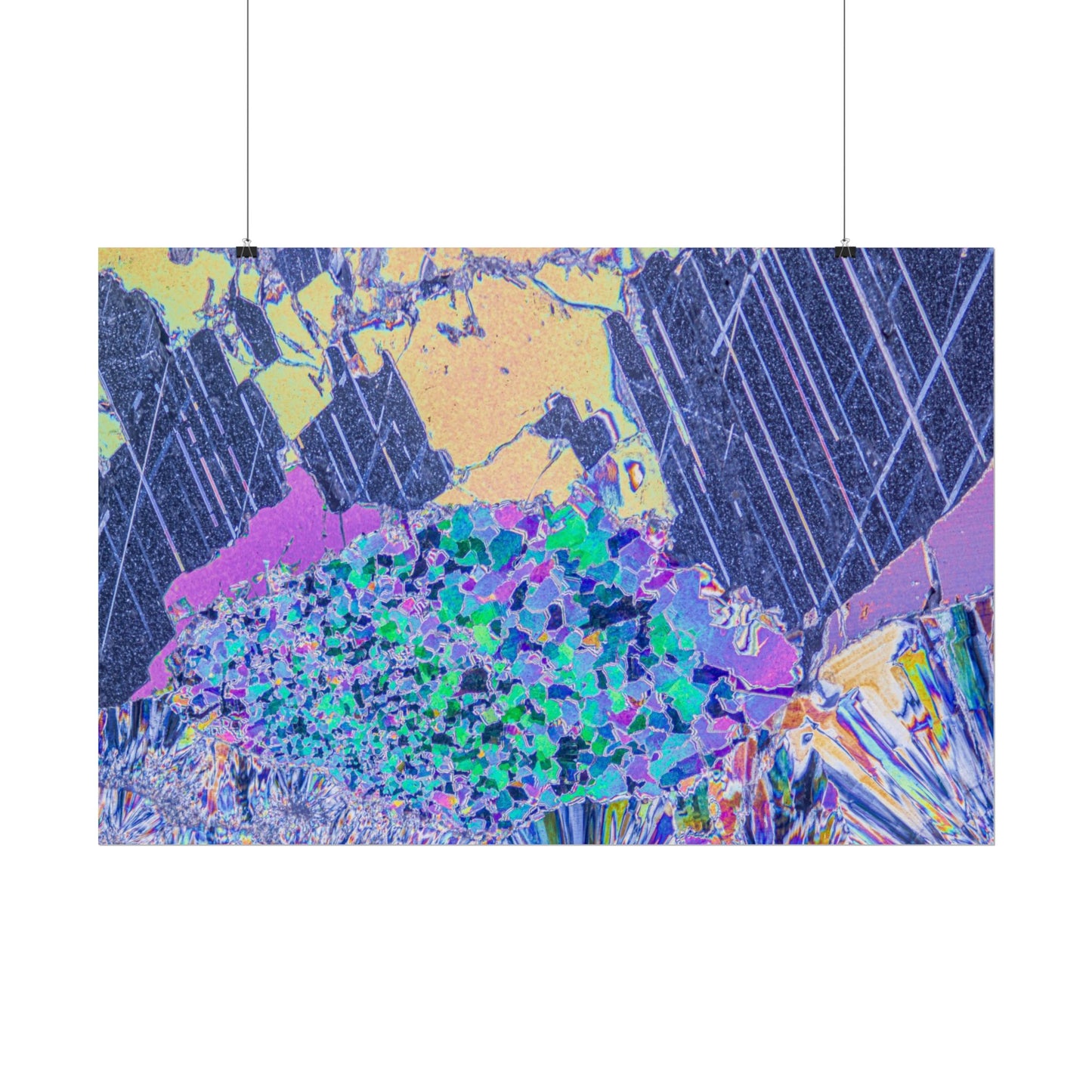 Calcite Rolled Posters