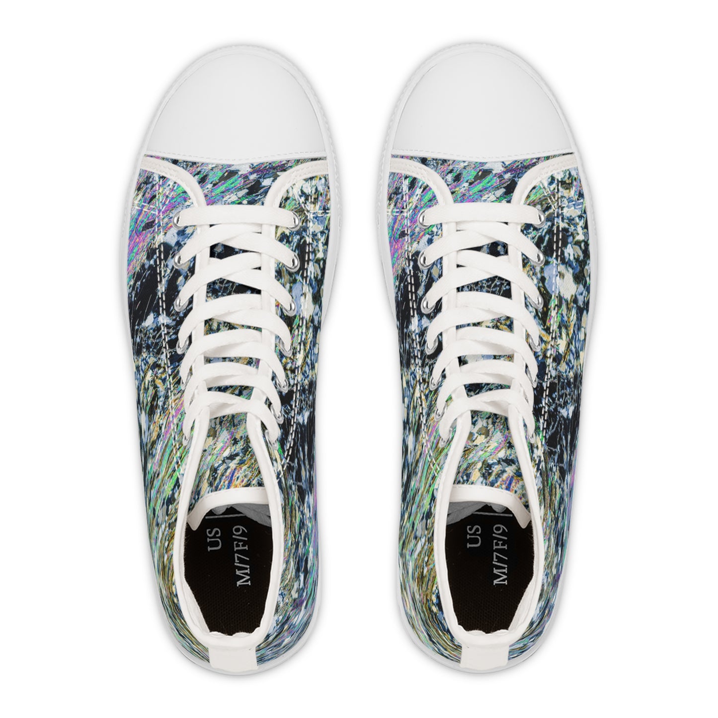 Metamorphosing Garnet Women's High Top Sneakers