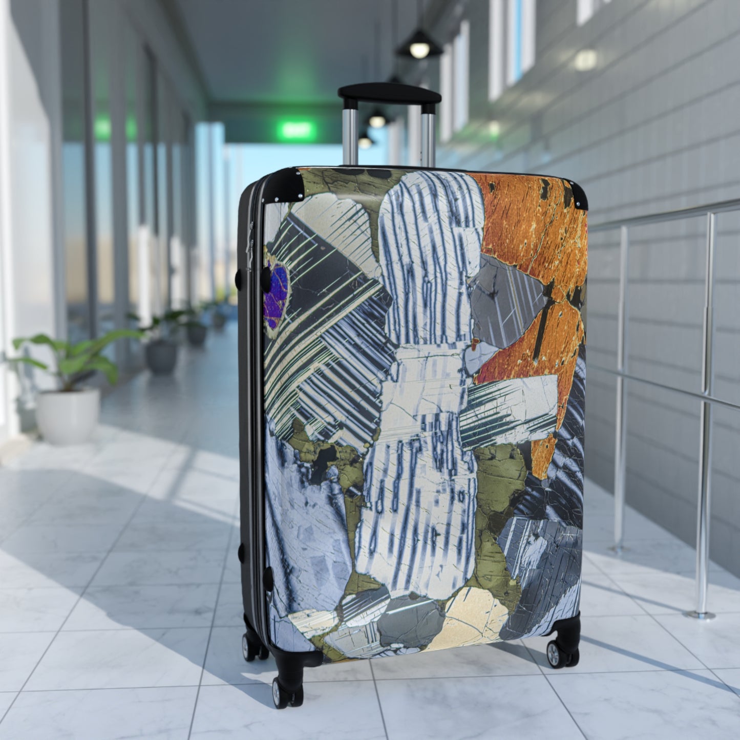 Plagioclase and Pyroxene Travel Suitcase