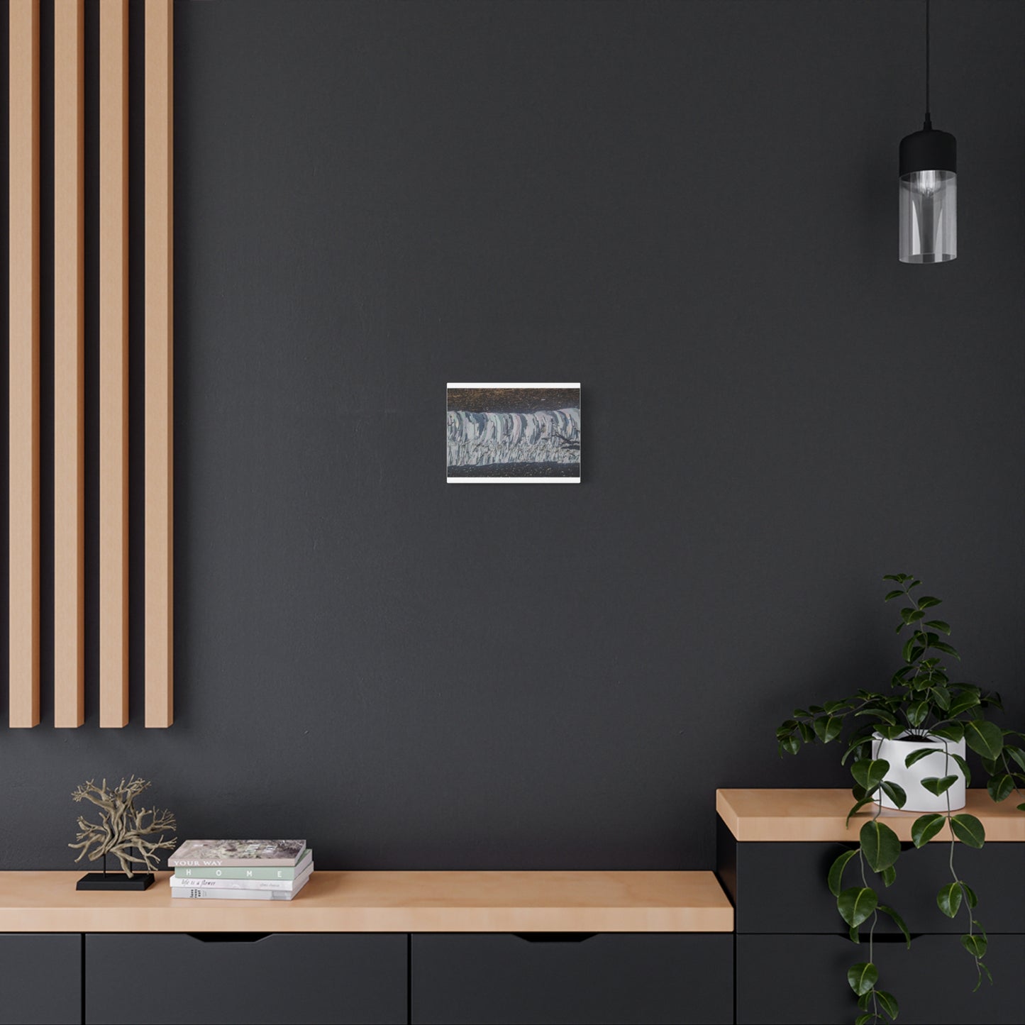 Mineralization Vein Canvas Wall Art