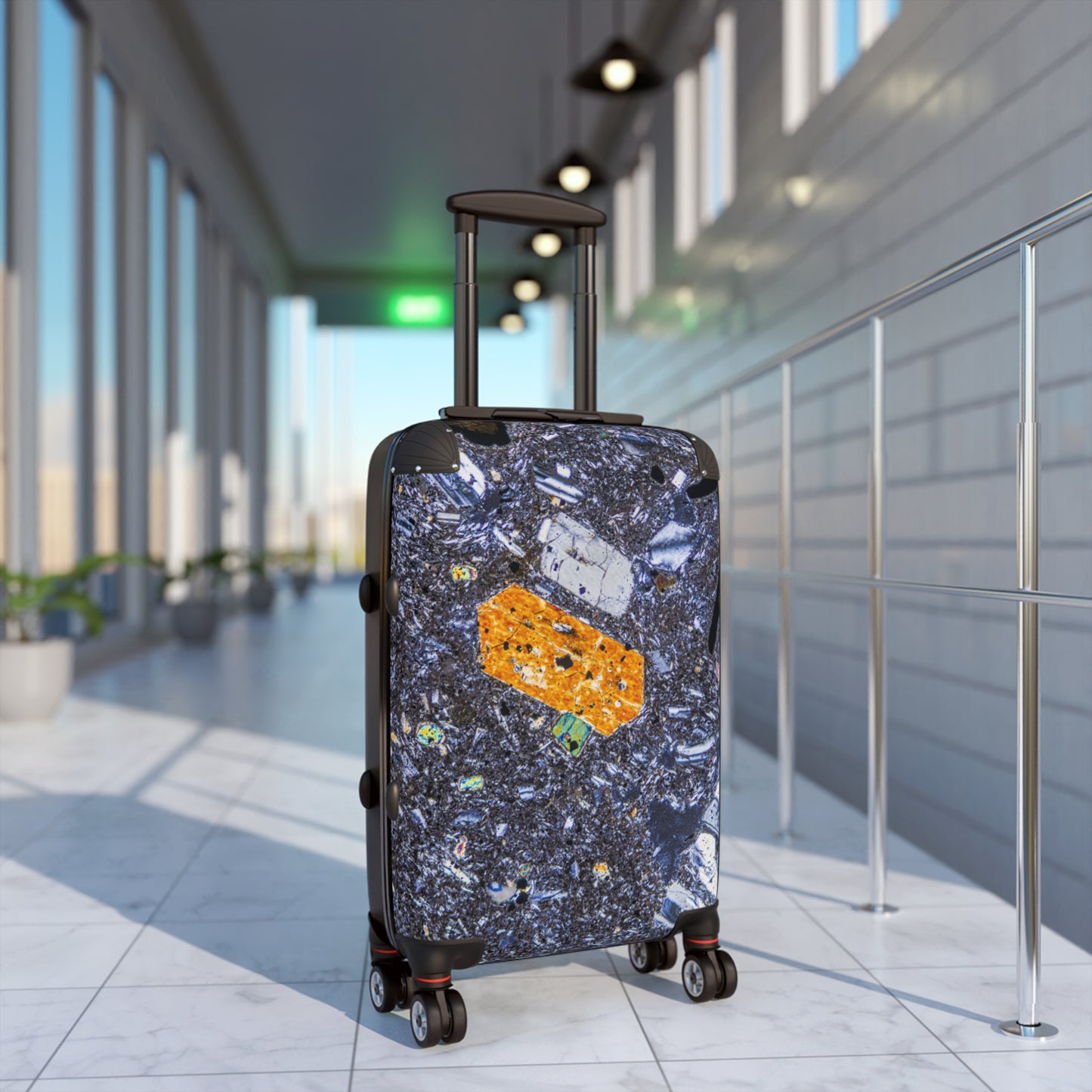 Pyroxene Crystal Travel Suitcase