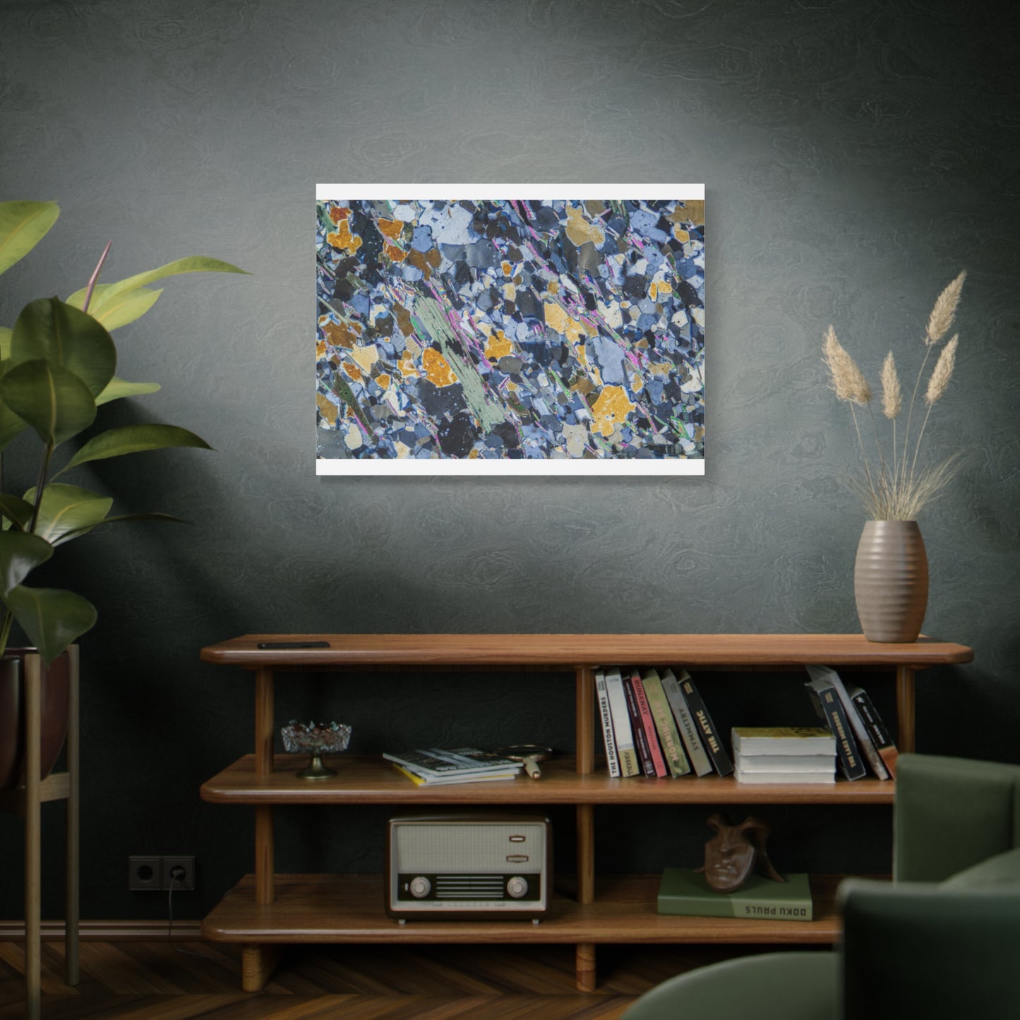 Blueschist Canvas Wall Art